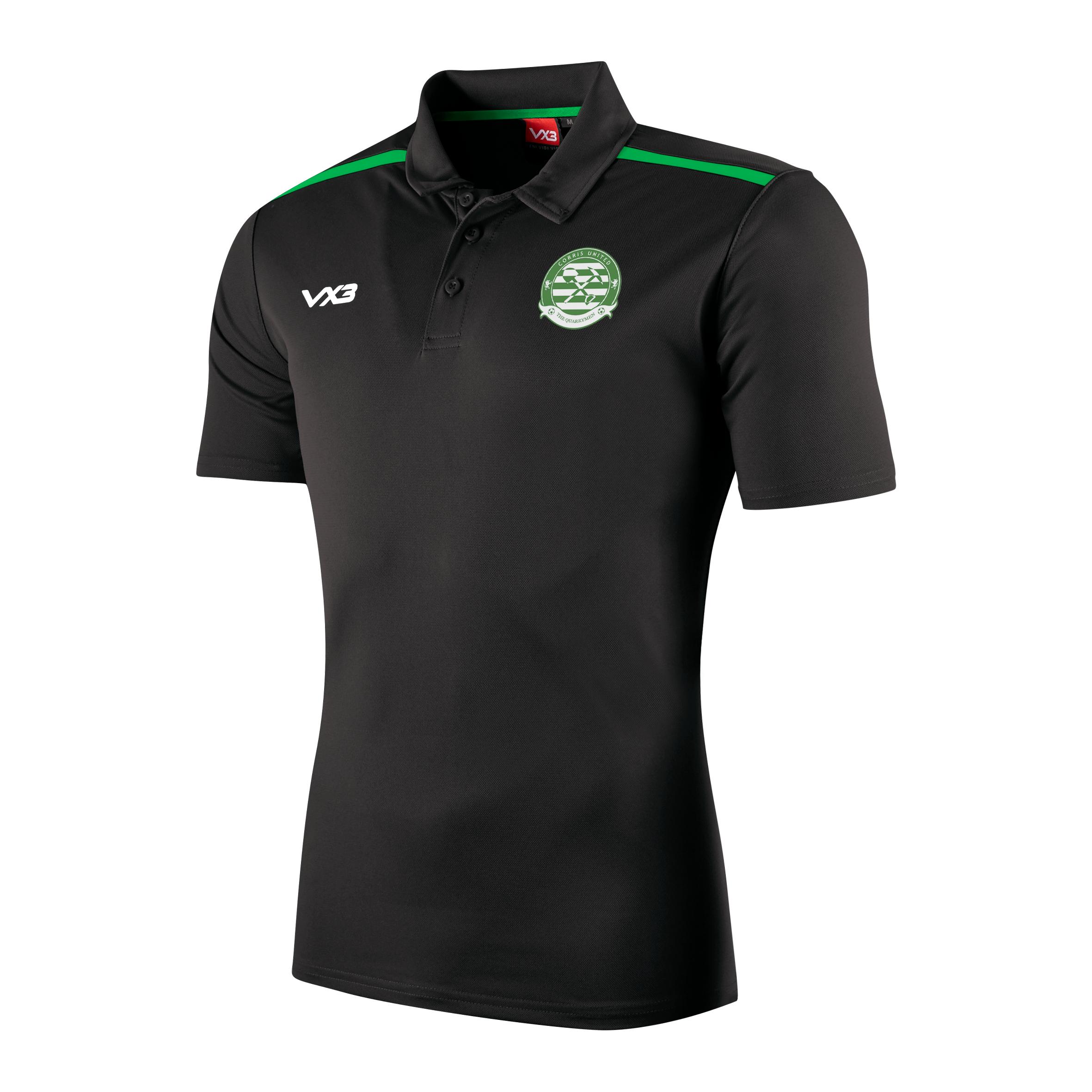 Corris United FC Fortis Youth Polo