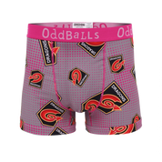 OddBalls Dragons Rugby 2020 Mens Boxer Shorts Pink