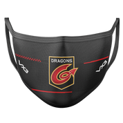 Dragons Rugby Face Mask