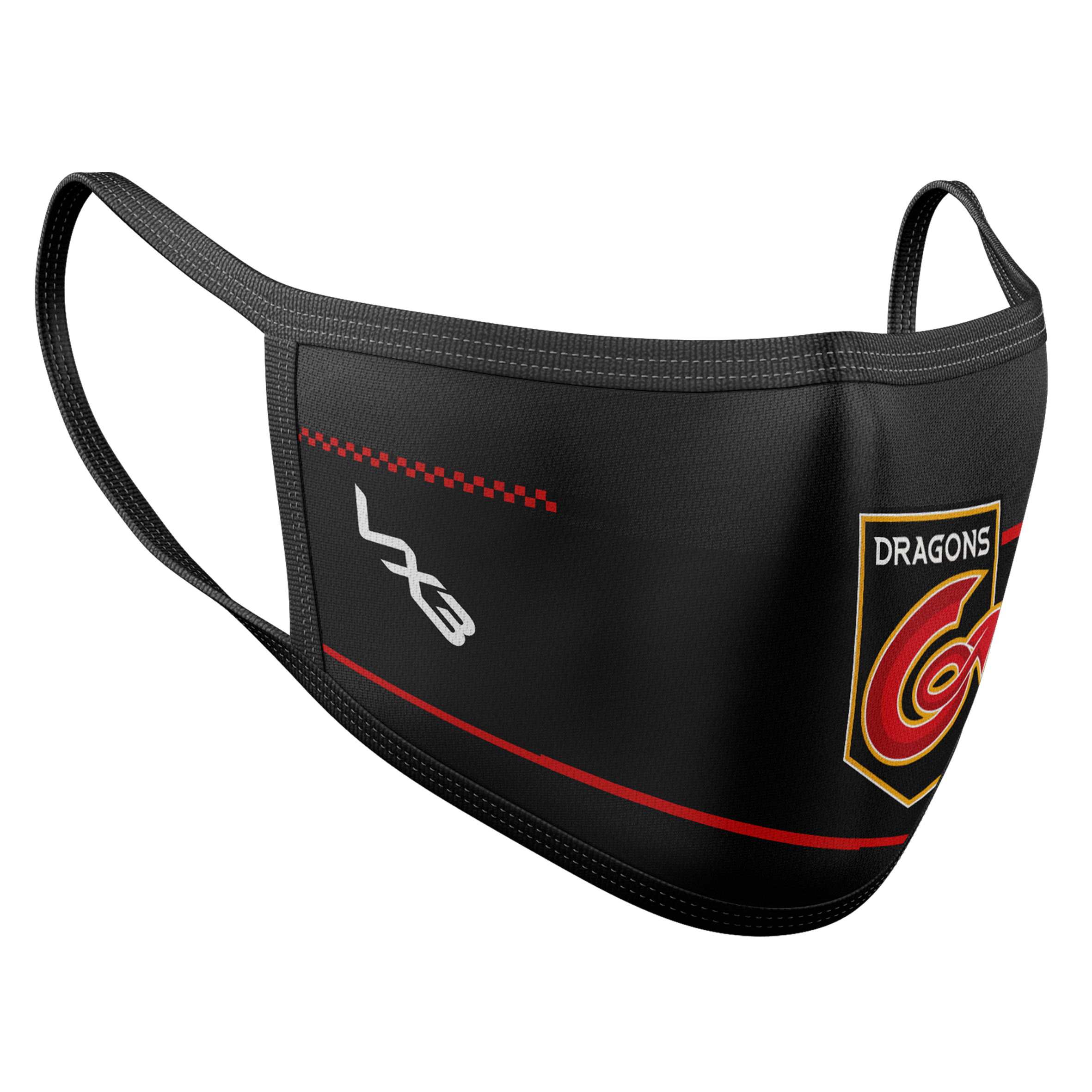 Dragons Rugby Face Mask