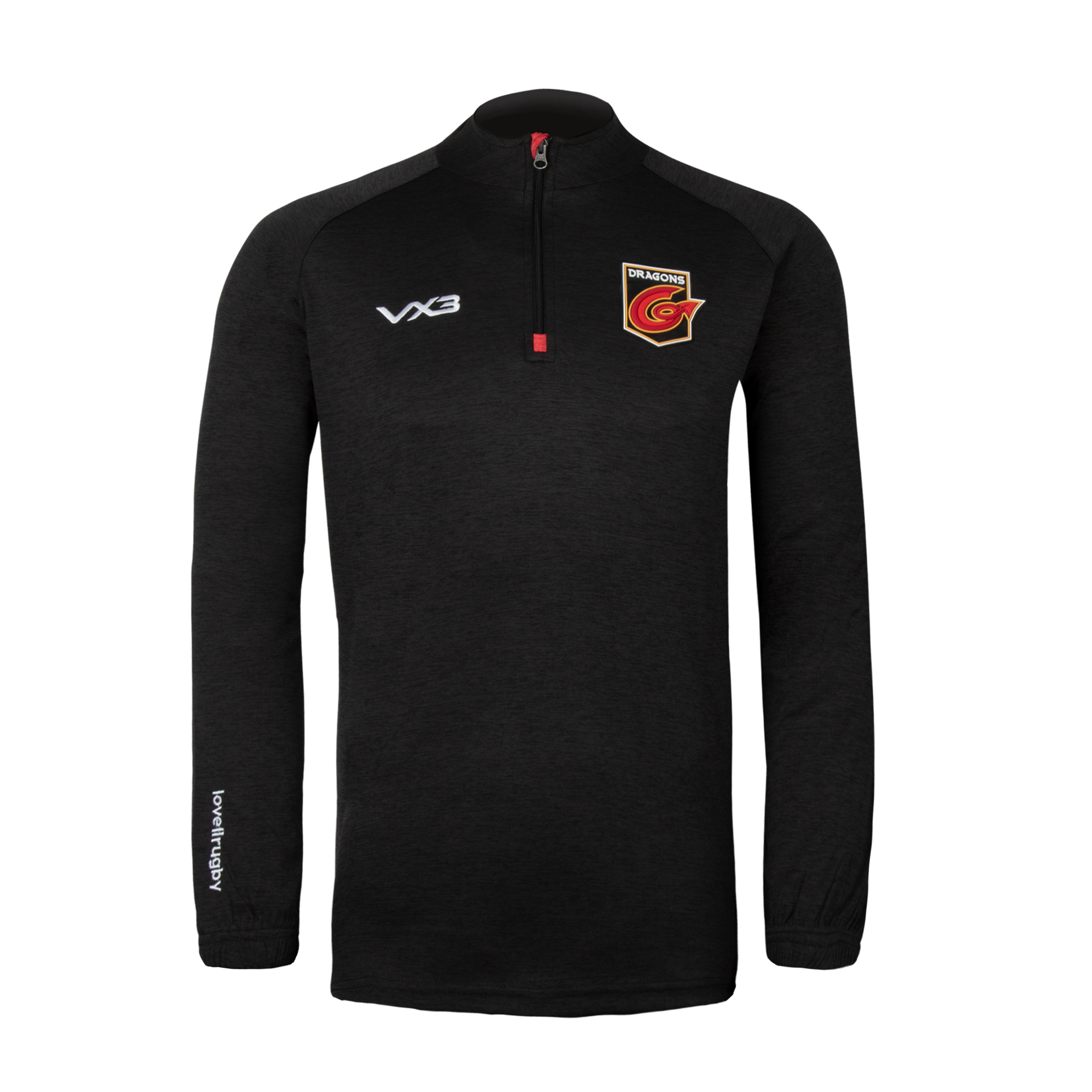 Dragons 20/21 Leisure Youth First Layer Black