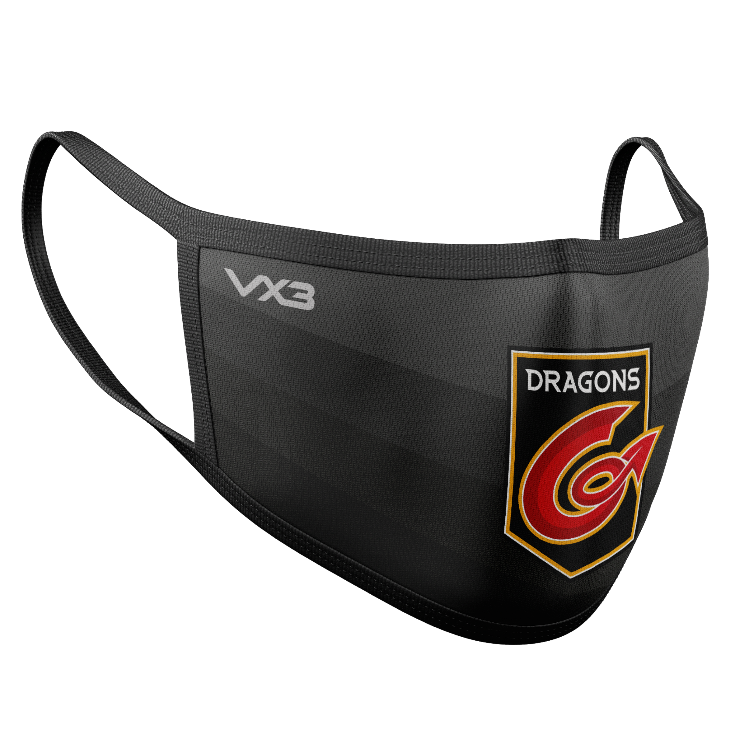 Dragons Rugby Home Face Mask