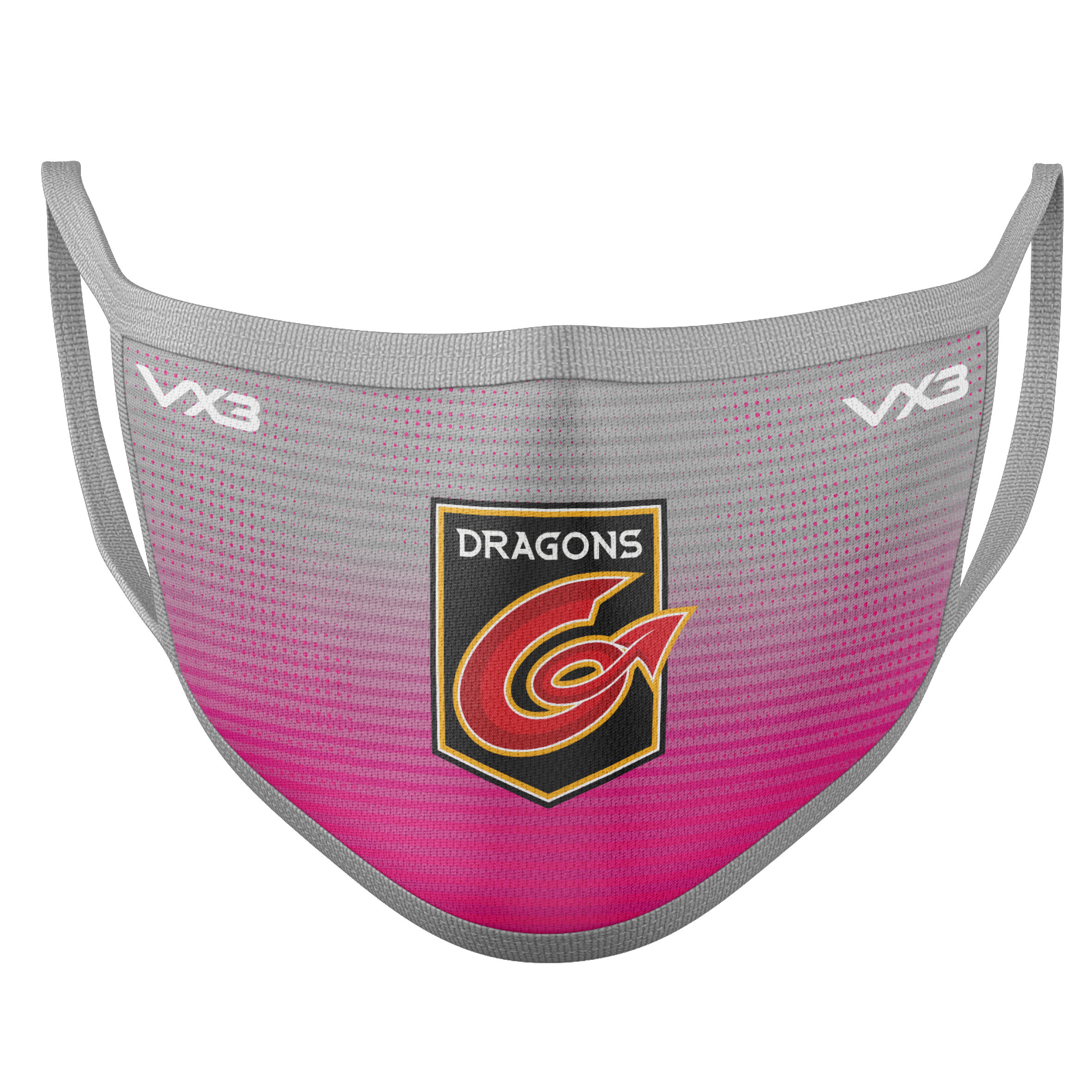 Dragons Rugby Third Face Mask