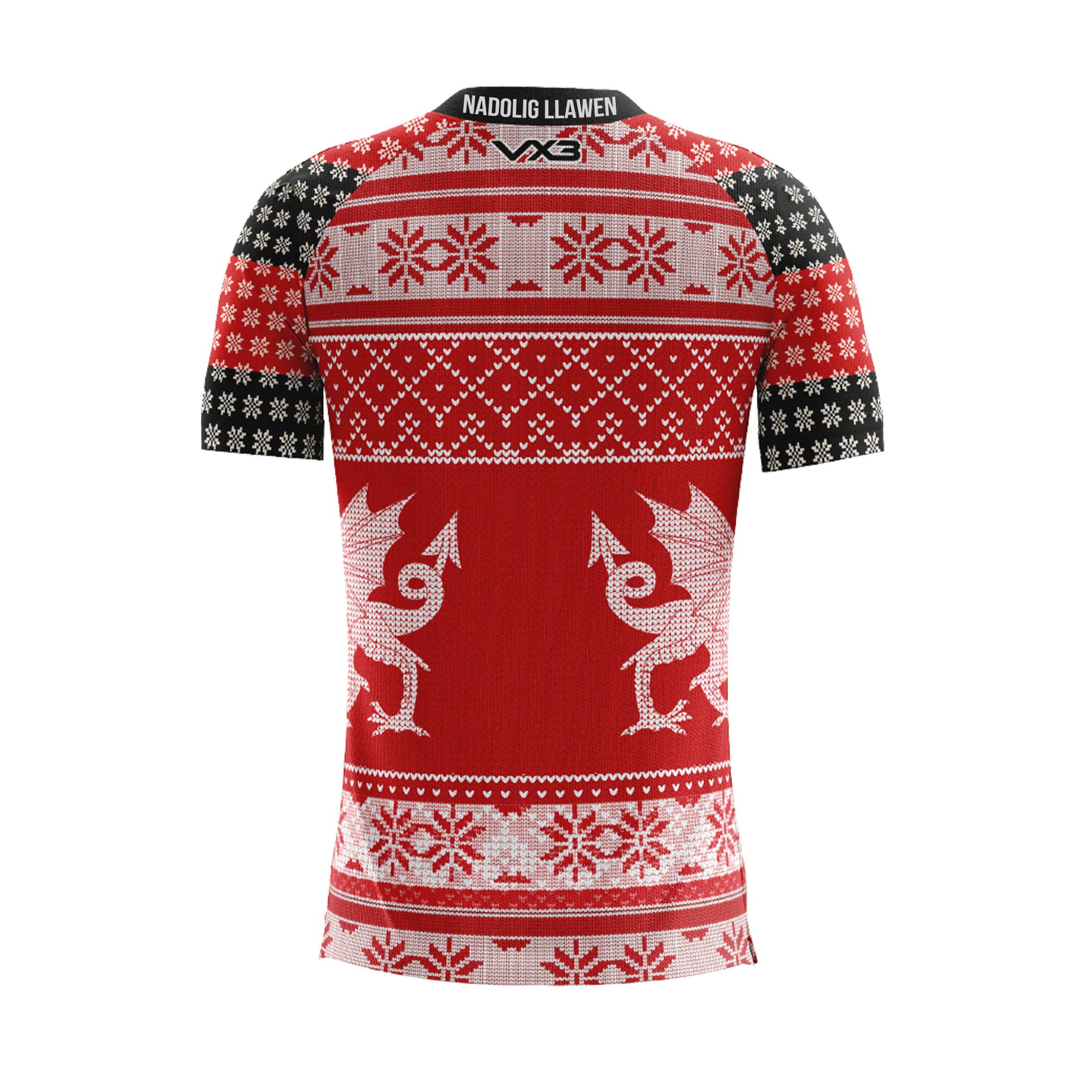 Dragons 20/21 Youth Fairisle Christmas Tee