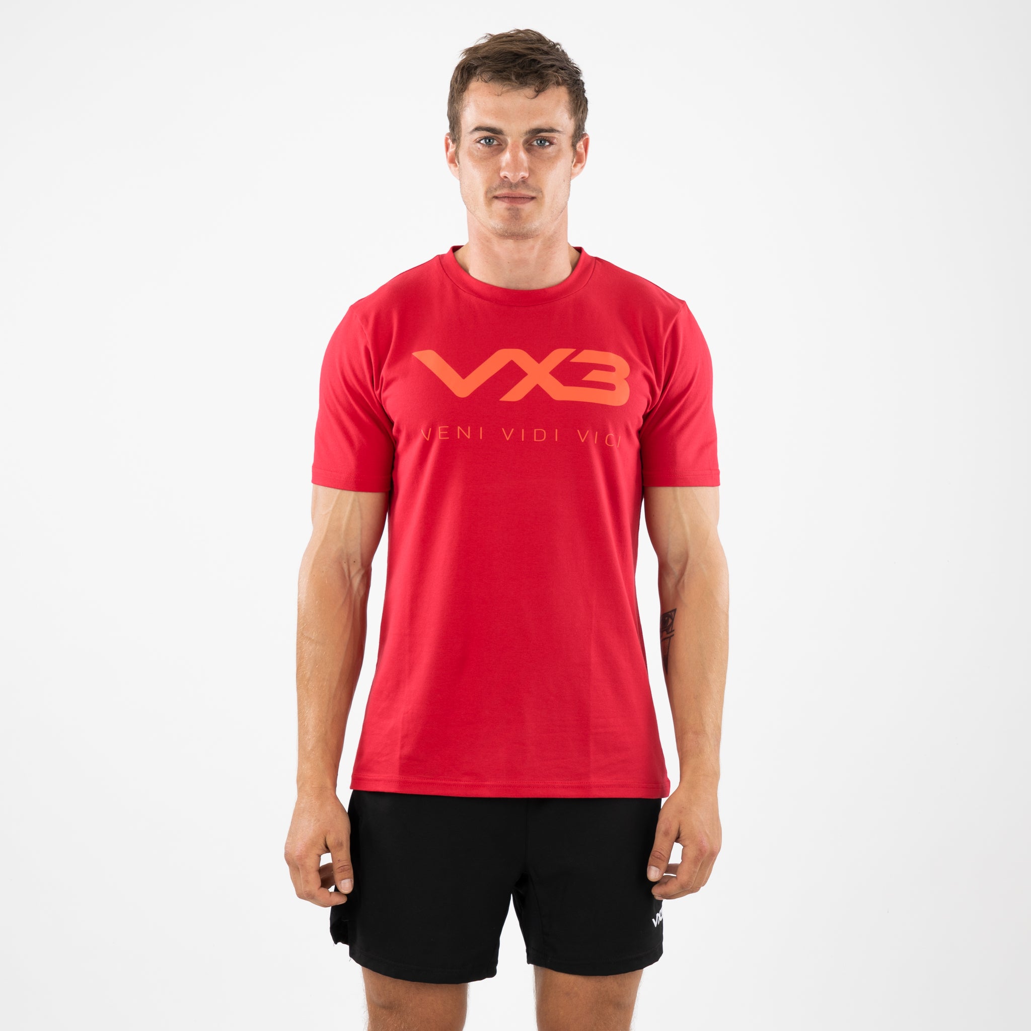 Invicta Tee Red/Peach
