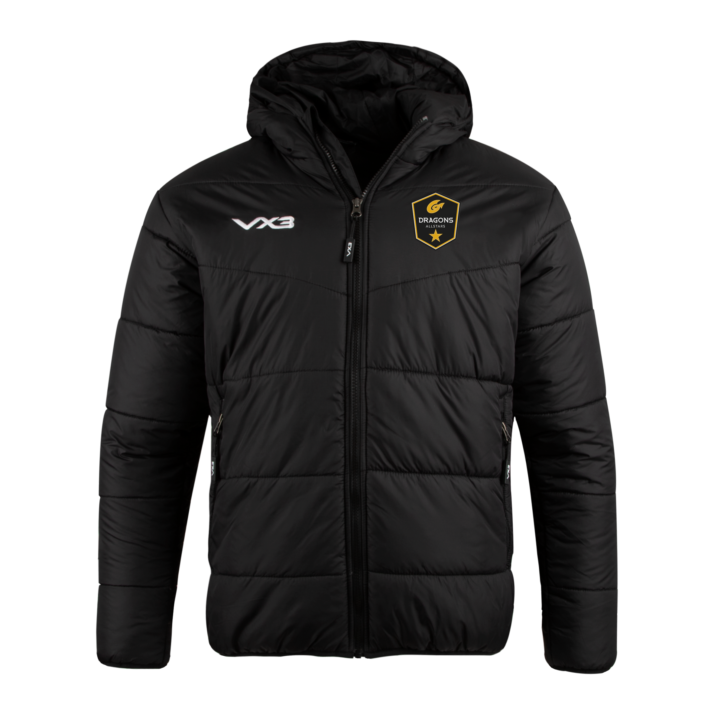 Dragons AllStars Rugby Lorica Quilted Jacket Youth