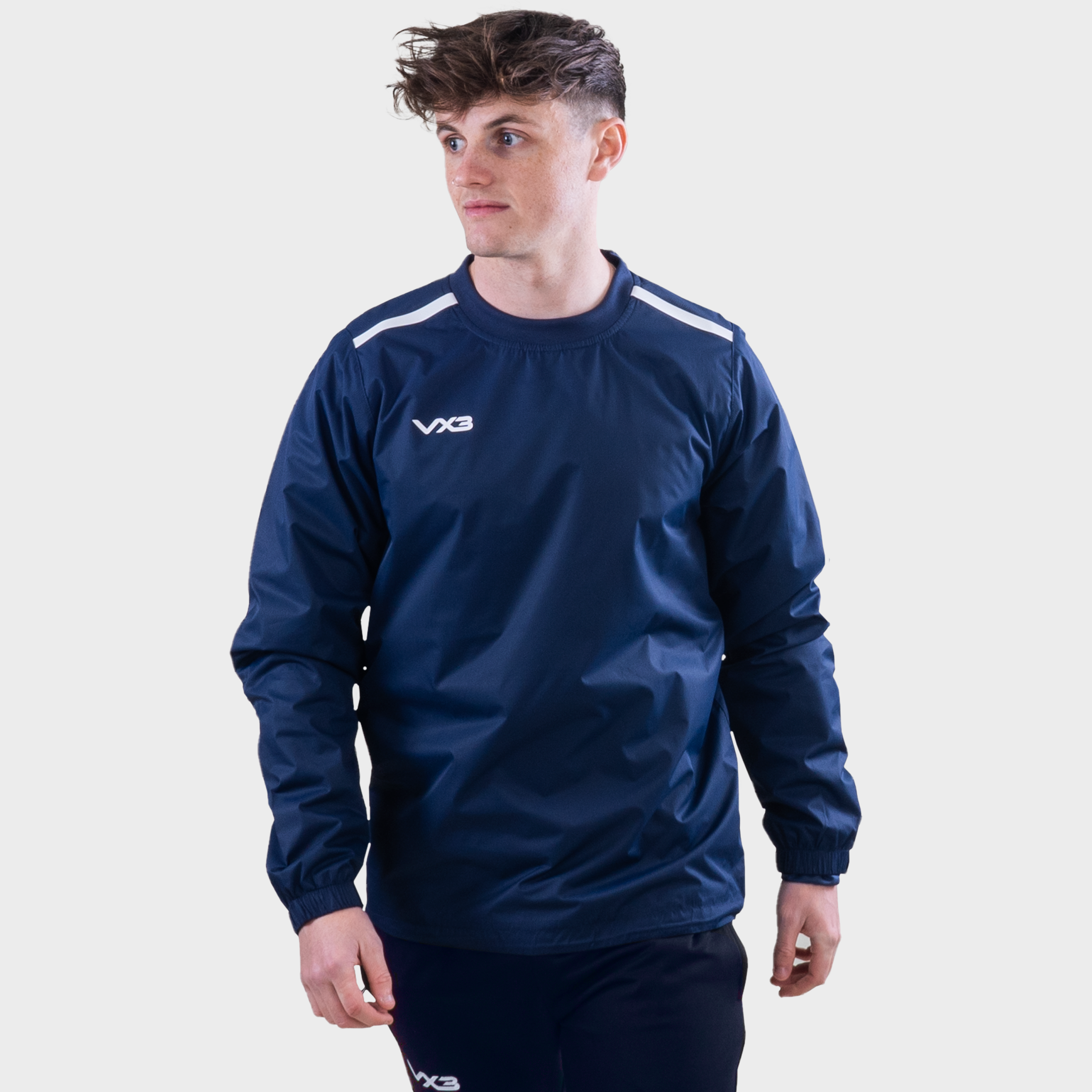 Fortis Smock Navy/White
