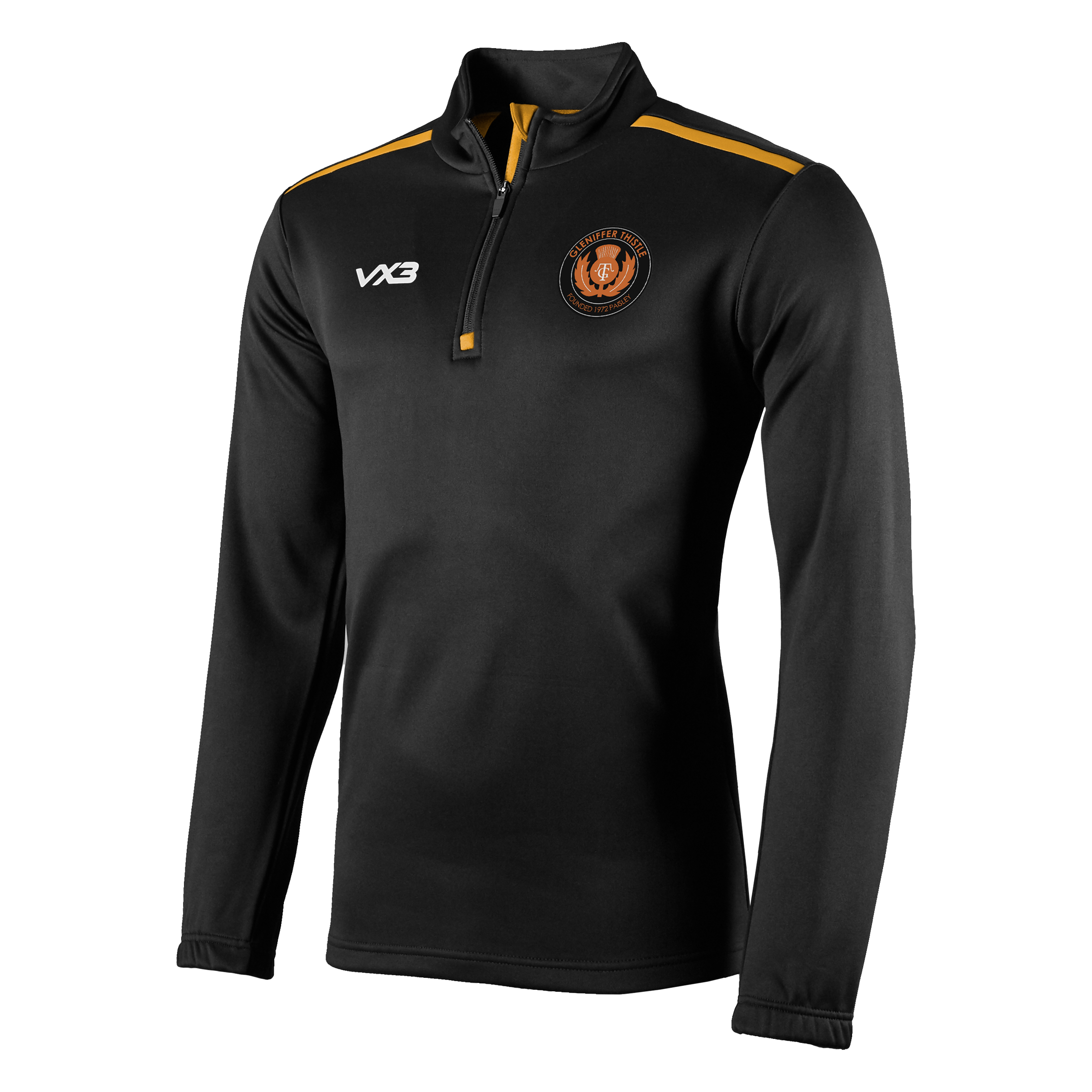 Gleniffer Thistle Fortis Youth Quarter Zip Sweat