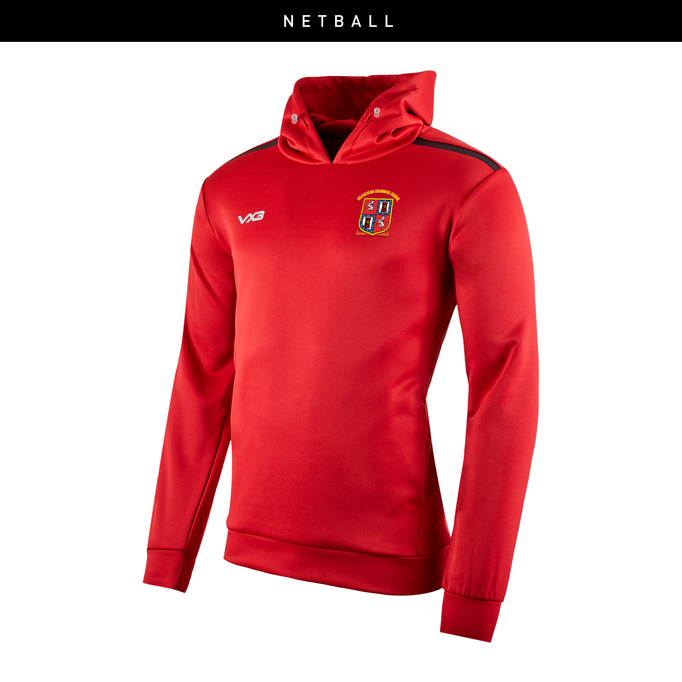 Gravesend Grammar School Senior Netball Fortis Hoodie