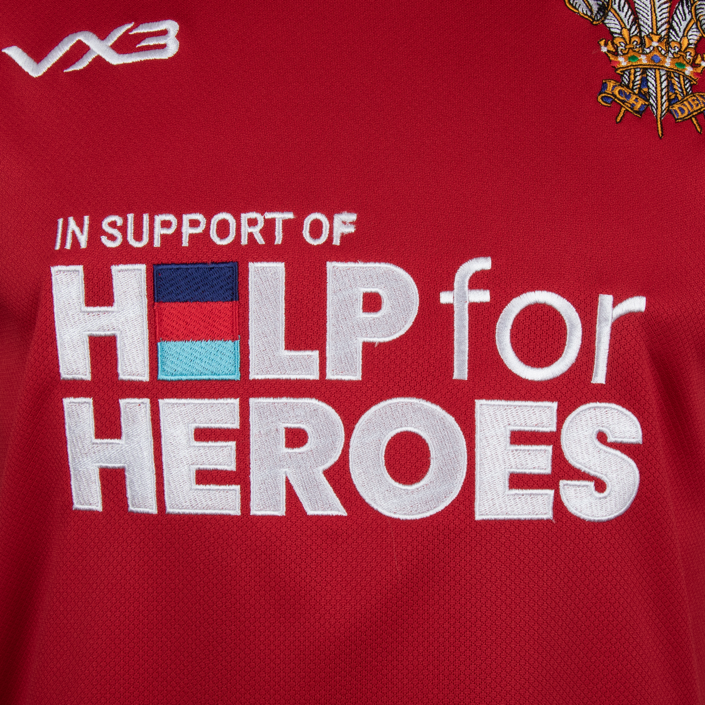 Help for Heroes 21/22 Wales Youth S/S Rugby Shirt