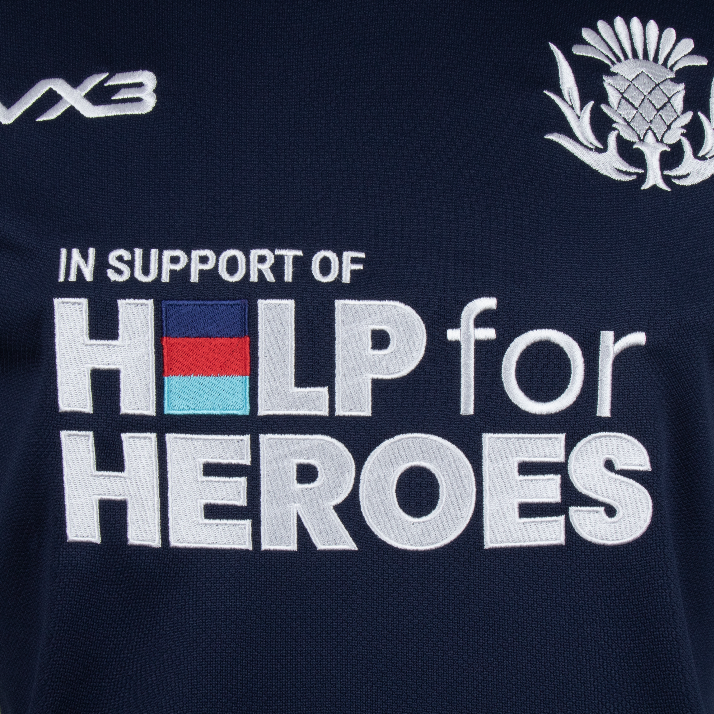 Help for Heroes 21/22 Scotland Youth S/S Rugby Shirt