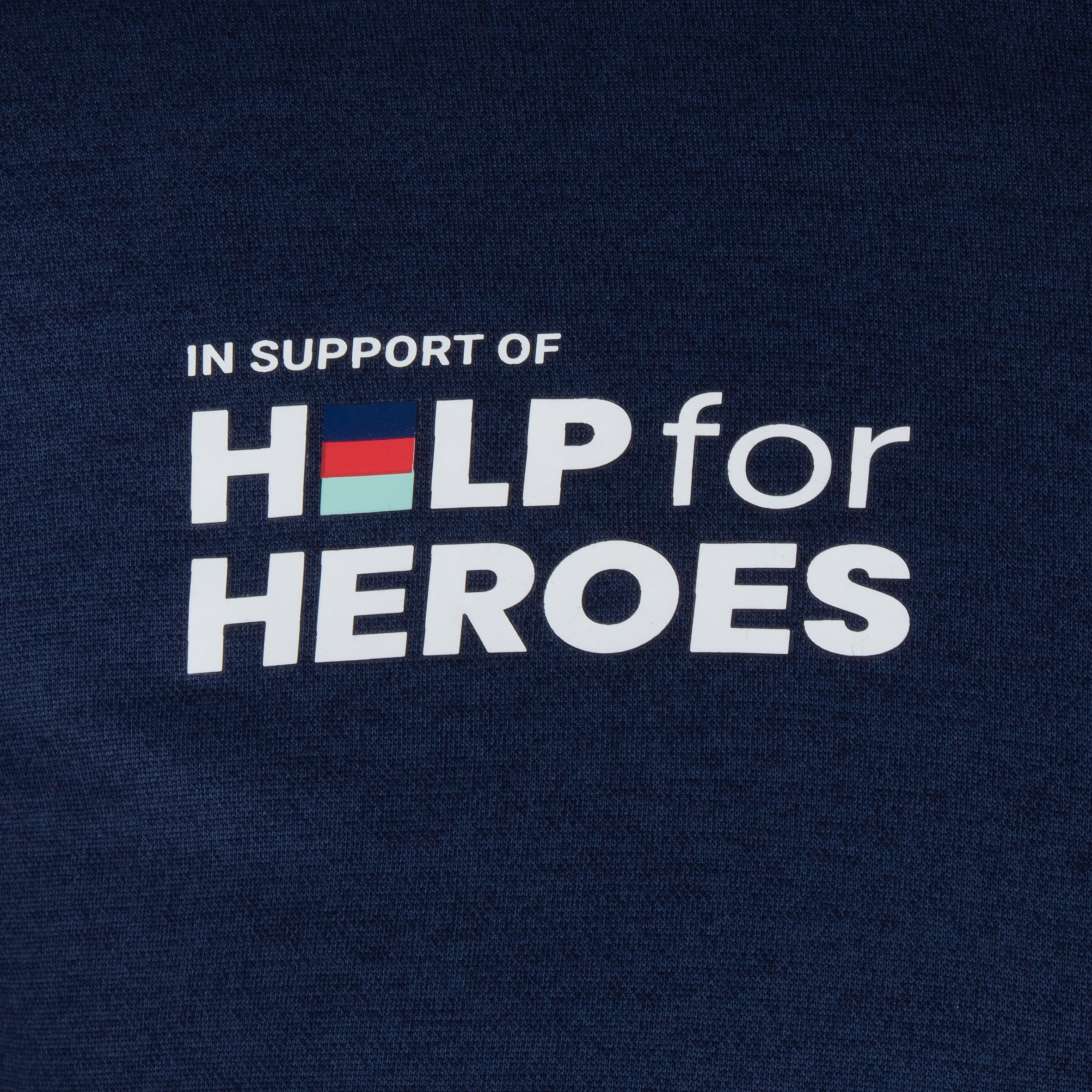 Help for Heroes 21/22 England Half Zip Mens