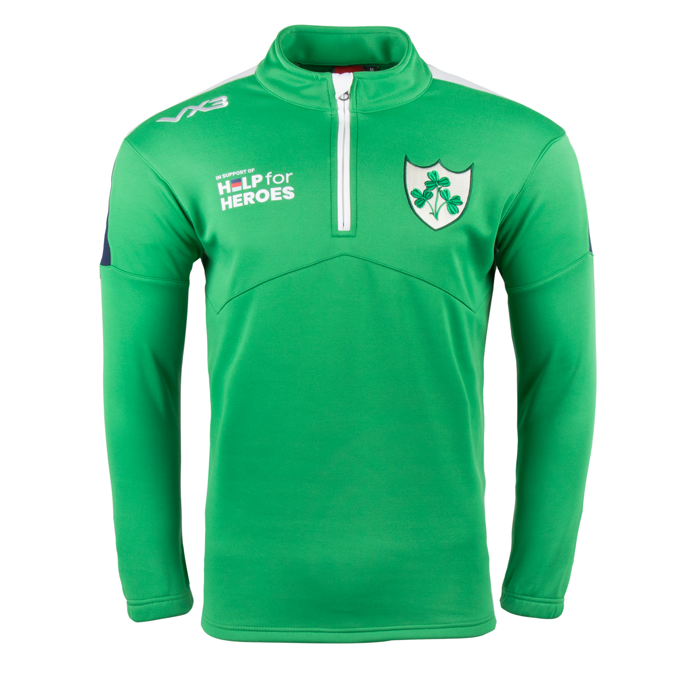 Help For Heroes 20/21 Ireland Half Zip Mens