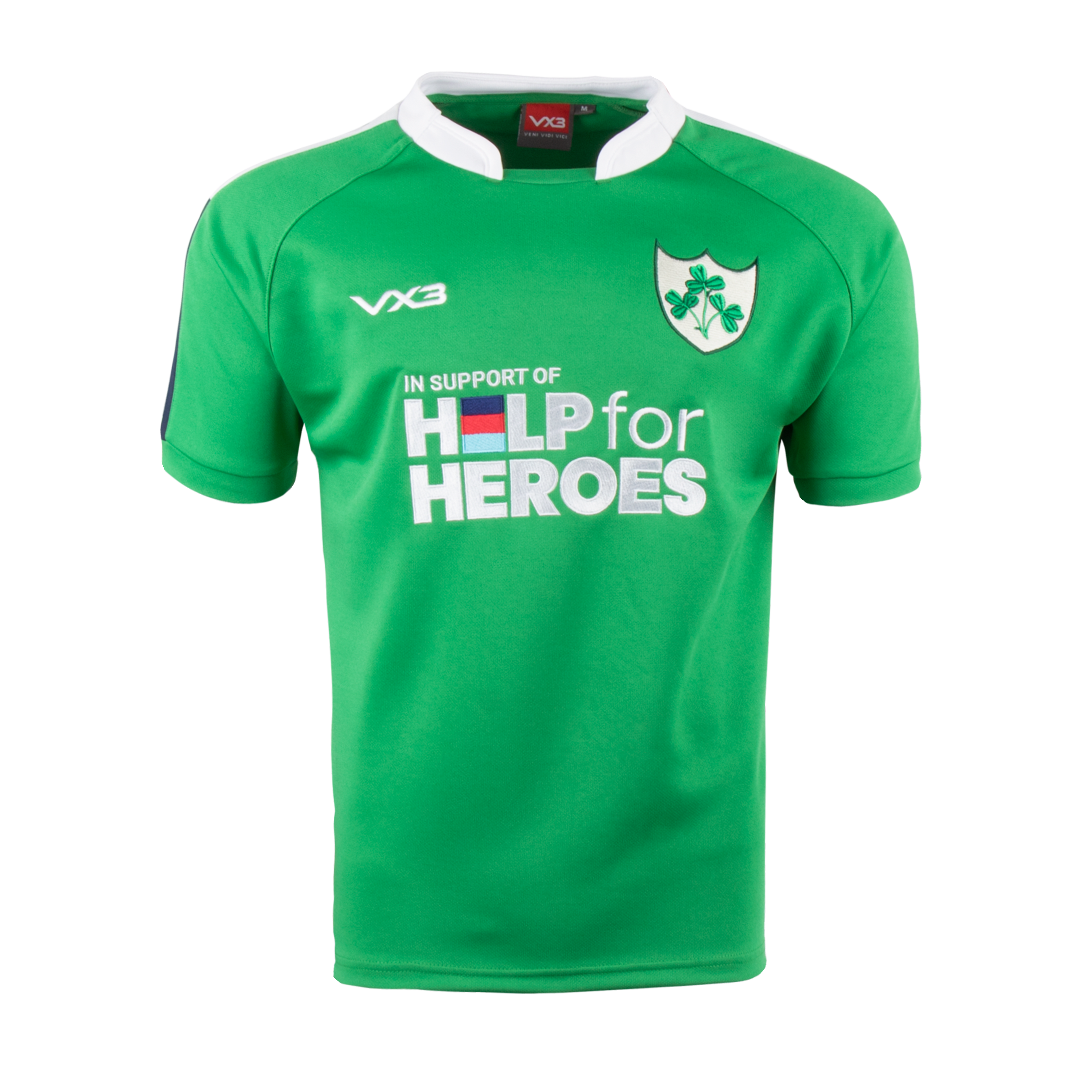 Help For Heroes 20/21 Ireland S/S Rugby Shirt Mens