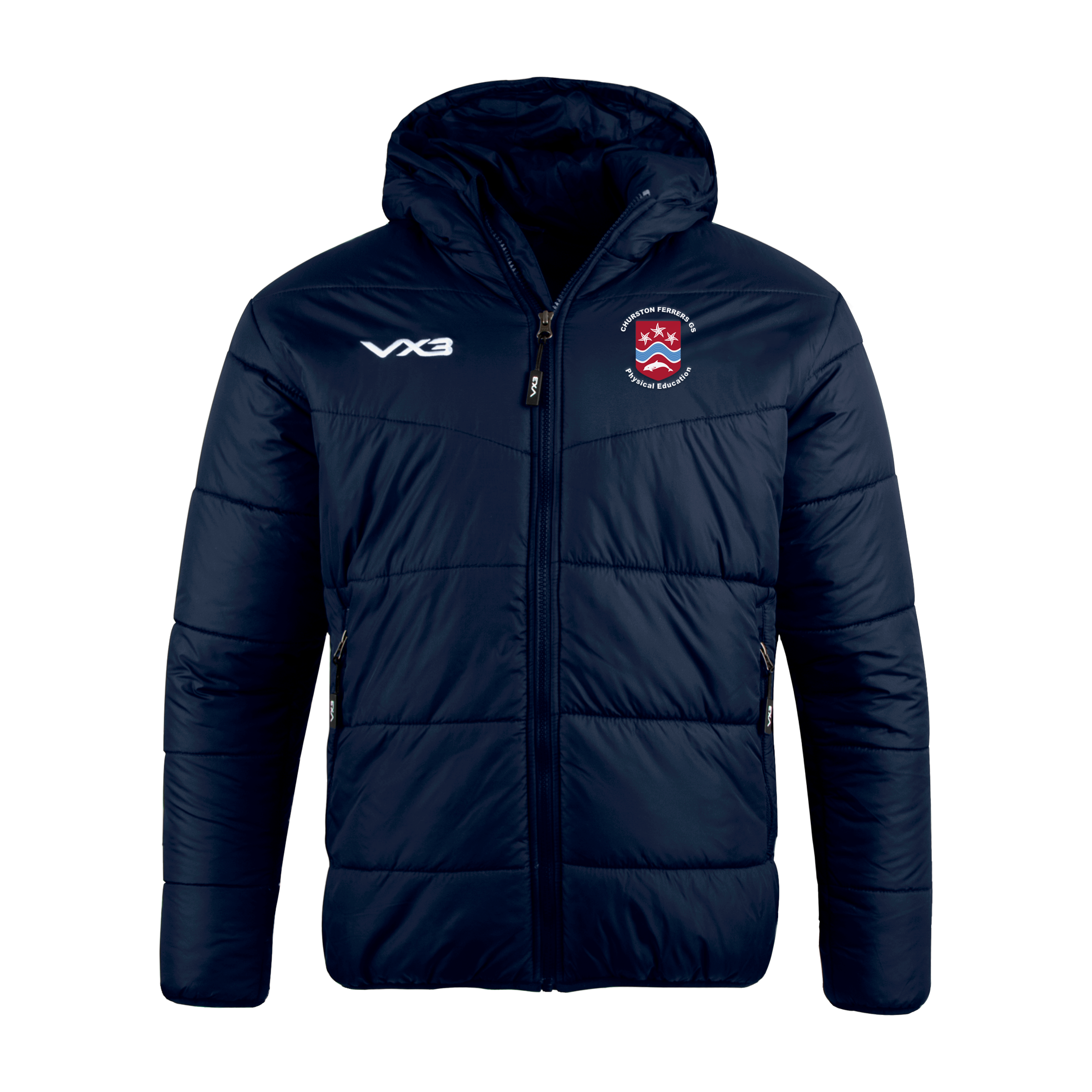 Churston Ferrers Grammar School Lorica Quilted Jacket Youth
