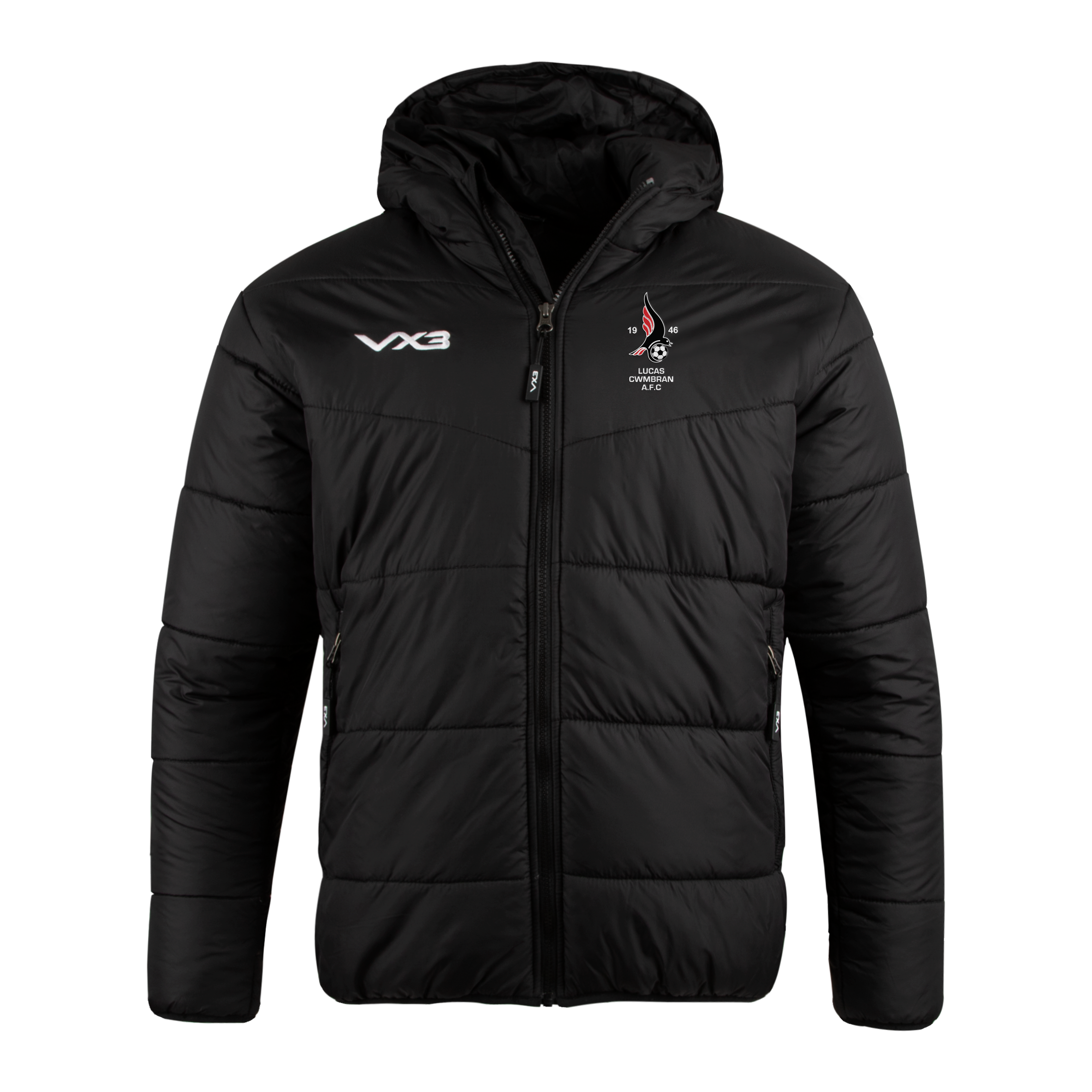 Lucas Cwmbran AFC Lorica Quilted Jacket