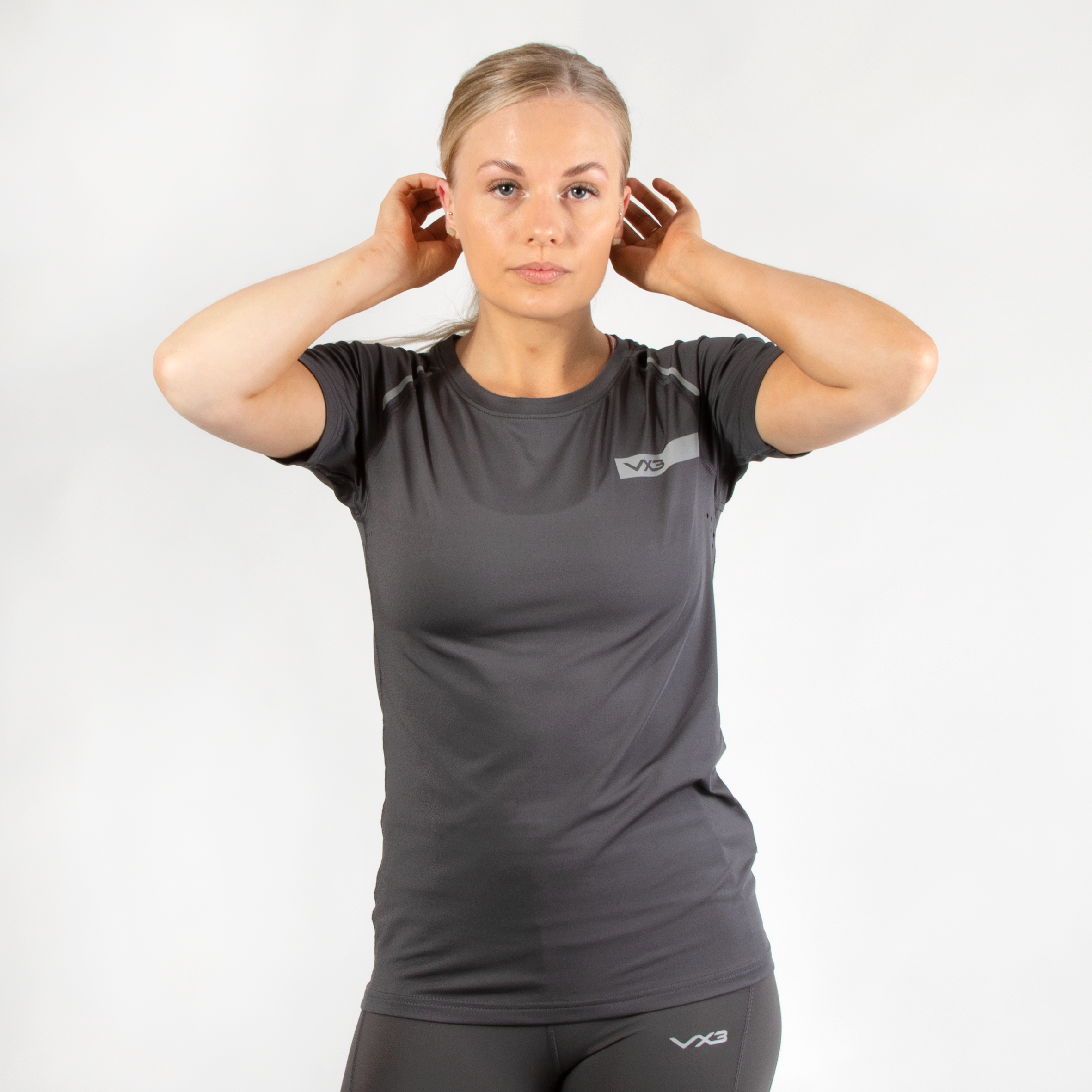 Motus Ladies Training Tee S/S Pewter