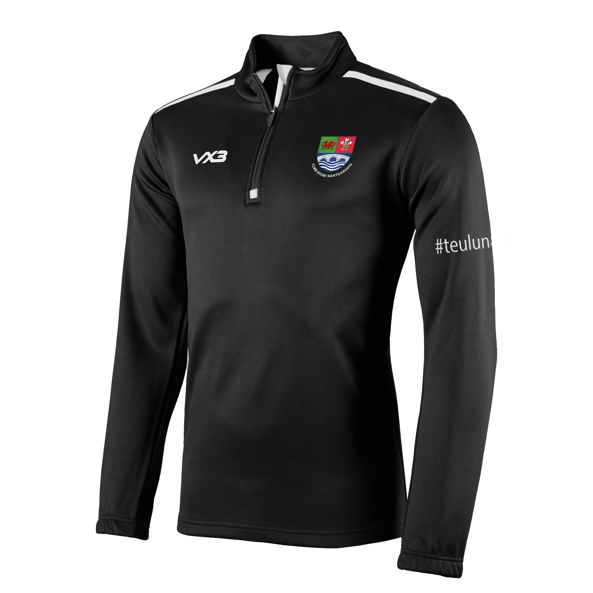 Nantgaredig RFC Fortis Youth Half Zip Sweat