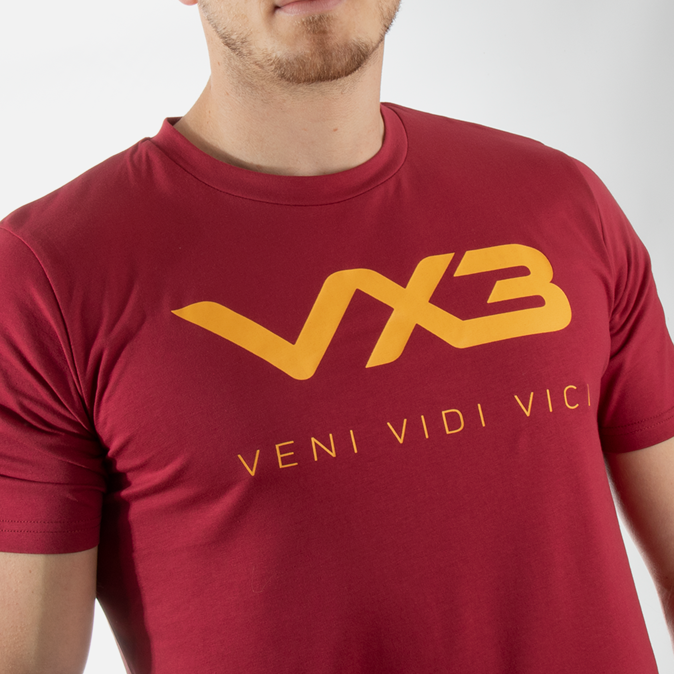 Invicta Tee Cardinal/Gold