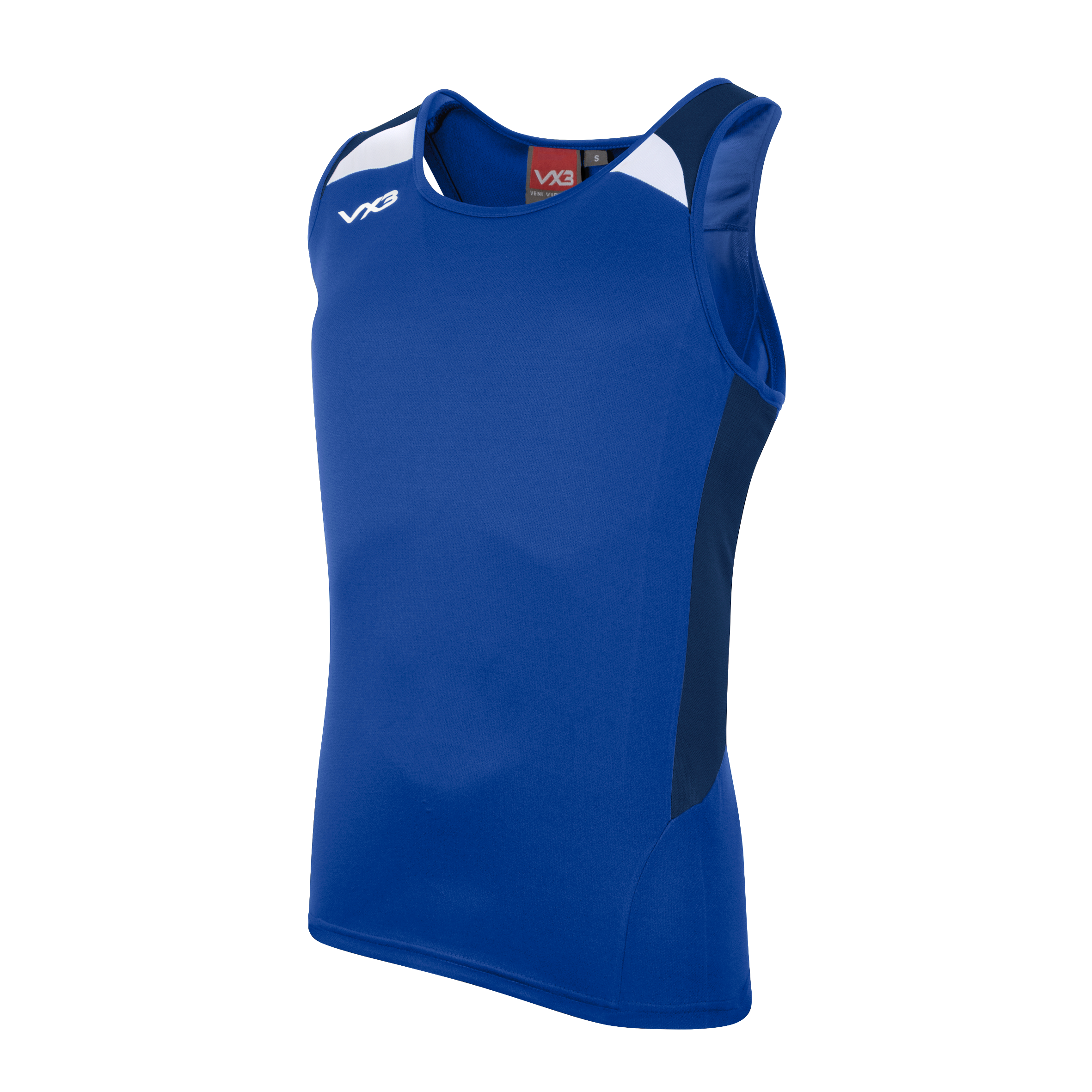Novus Racerback Vest Royal/Navy/White