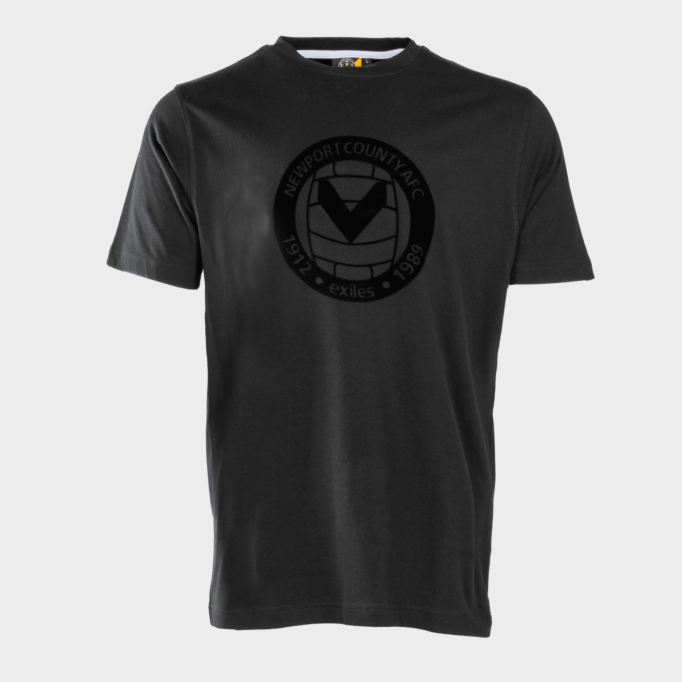 Newport County AFC Adult Blackout T-shirt