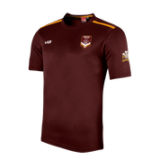 North Wales Origin Rugby League Maroon Fortis Youth Tee