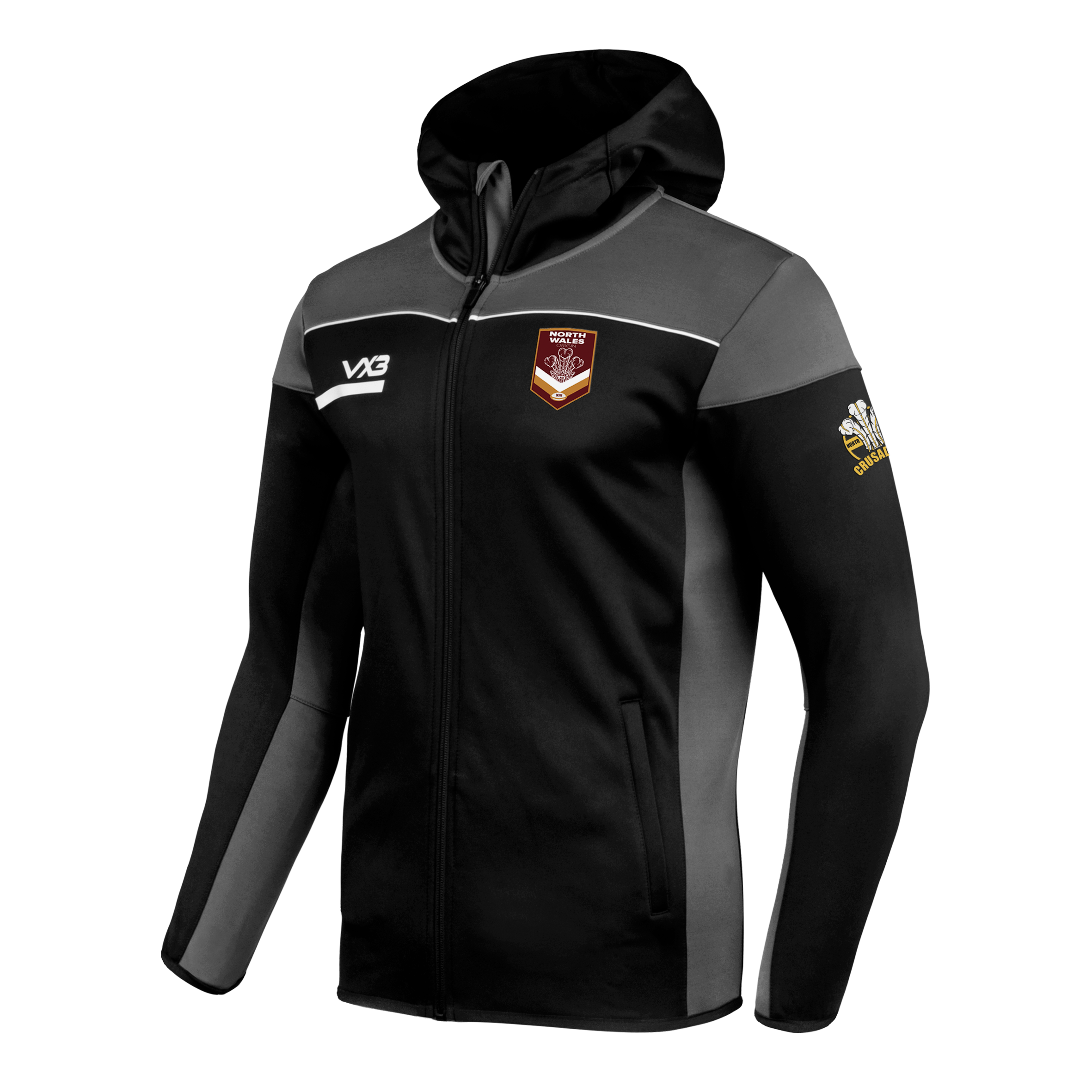 North Wales Origin Rugby League Opus Zoodie – VX3