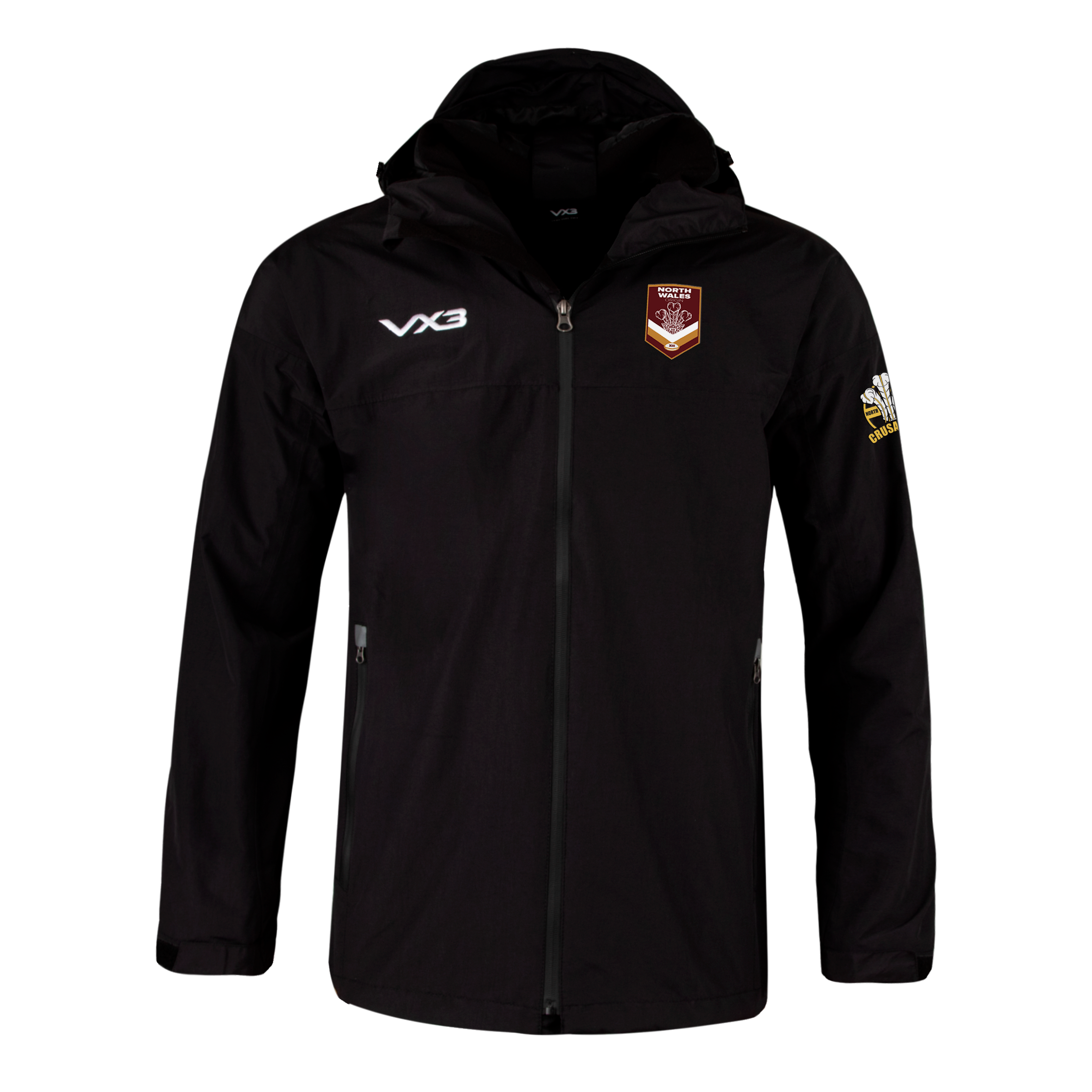 North Wales Origin Rugby League Protego Waterproof Jacket