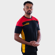 Opus Tee - Black Red Amber