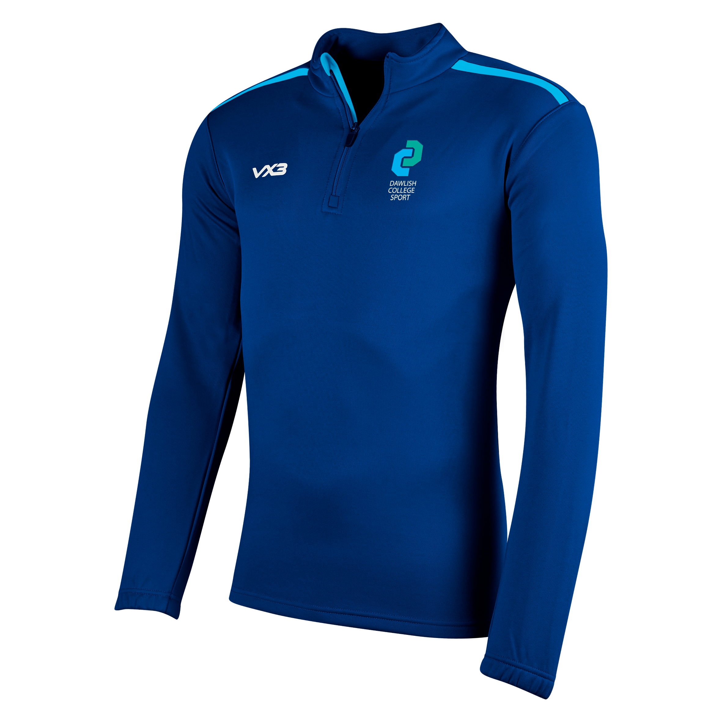 Dawlish College Fortis Youth Half Zip Sweat