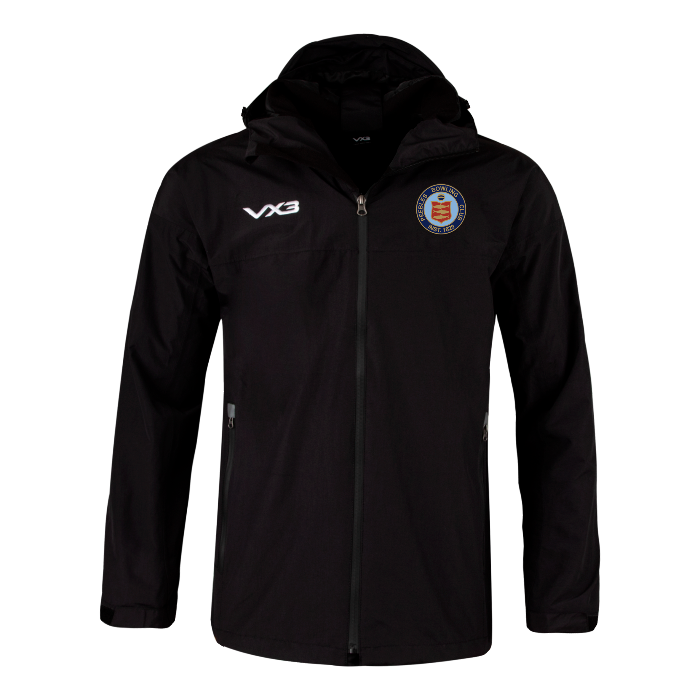 Peebles Bowling Club Protego Waterproof Jacket