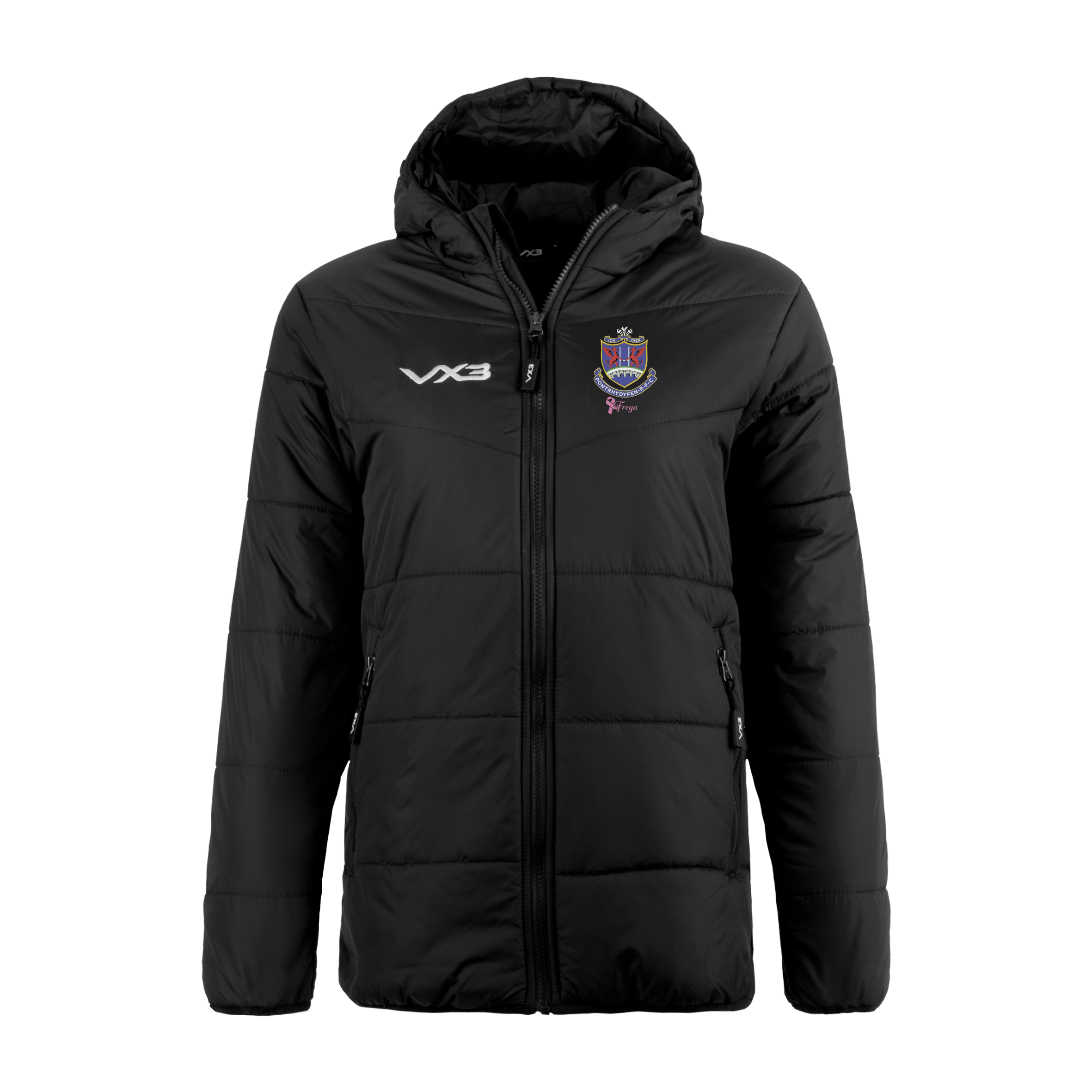 Pontrhydyfen RFC Lorica Quilted Jacket Ladies – VX3