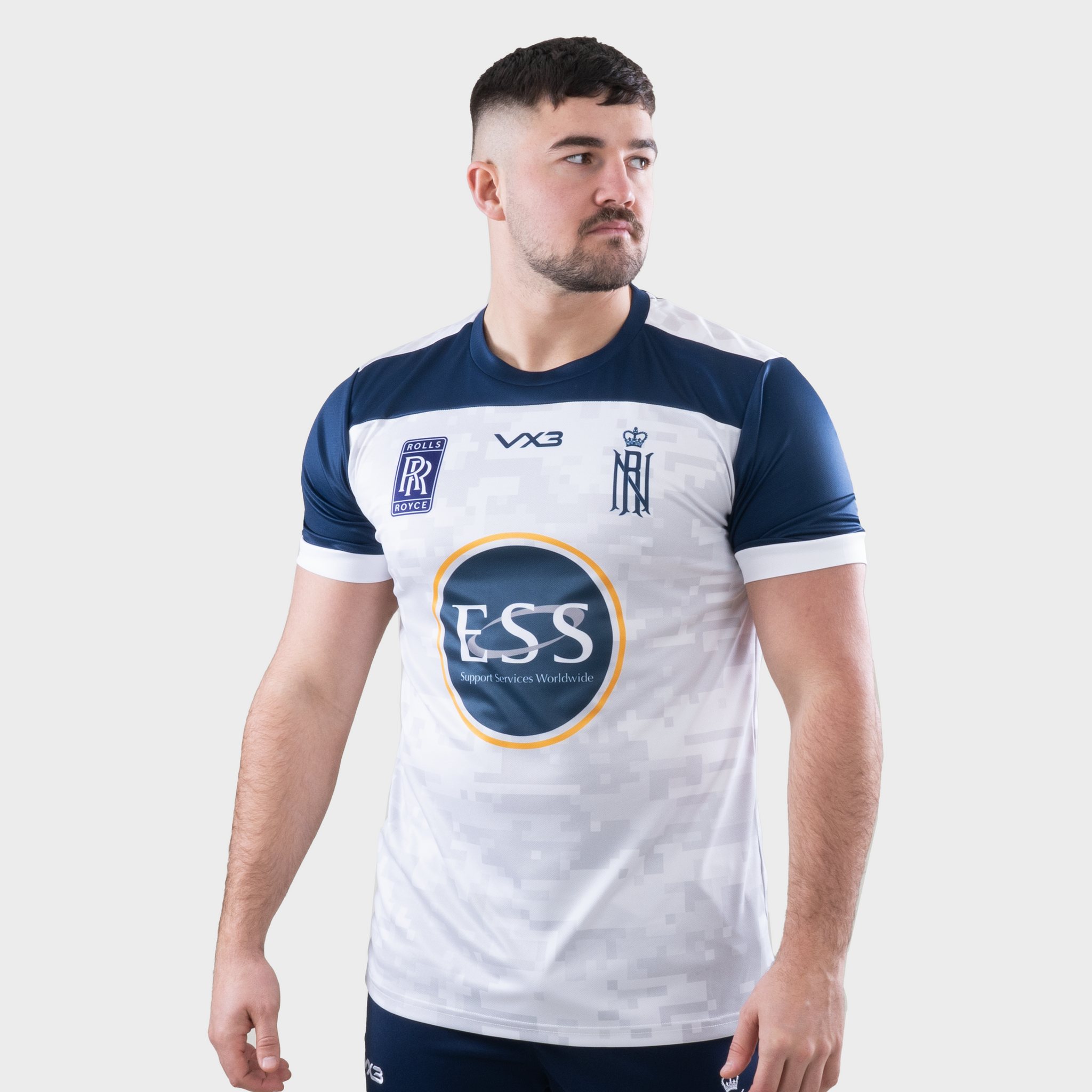Royal Navy Rugby Training Tee White