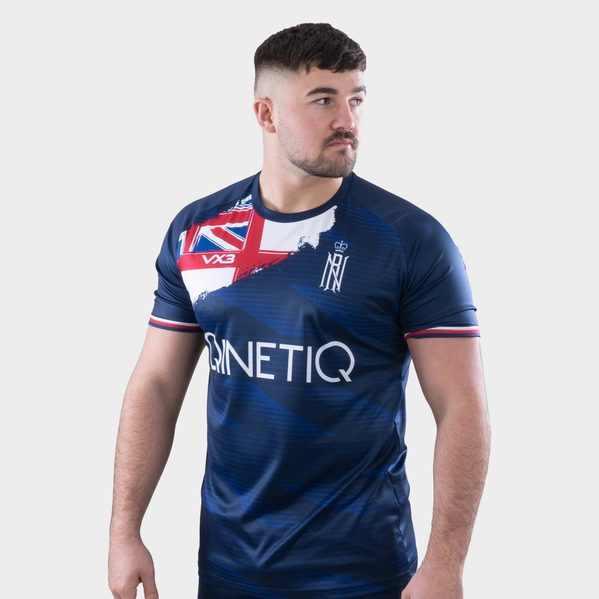 Royal Navy Rugby Warm Up Tee
