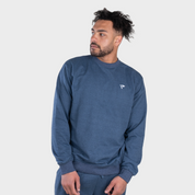 REGEN Men's Sweatshirt Denim Blue