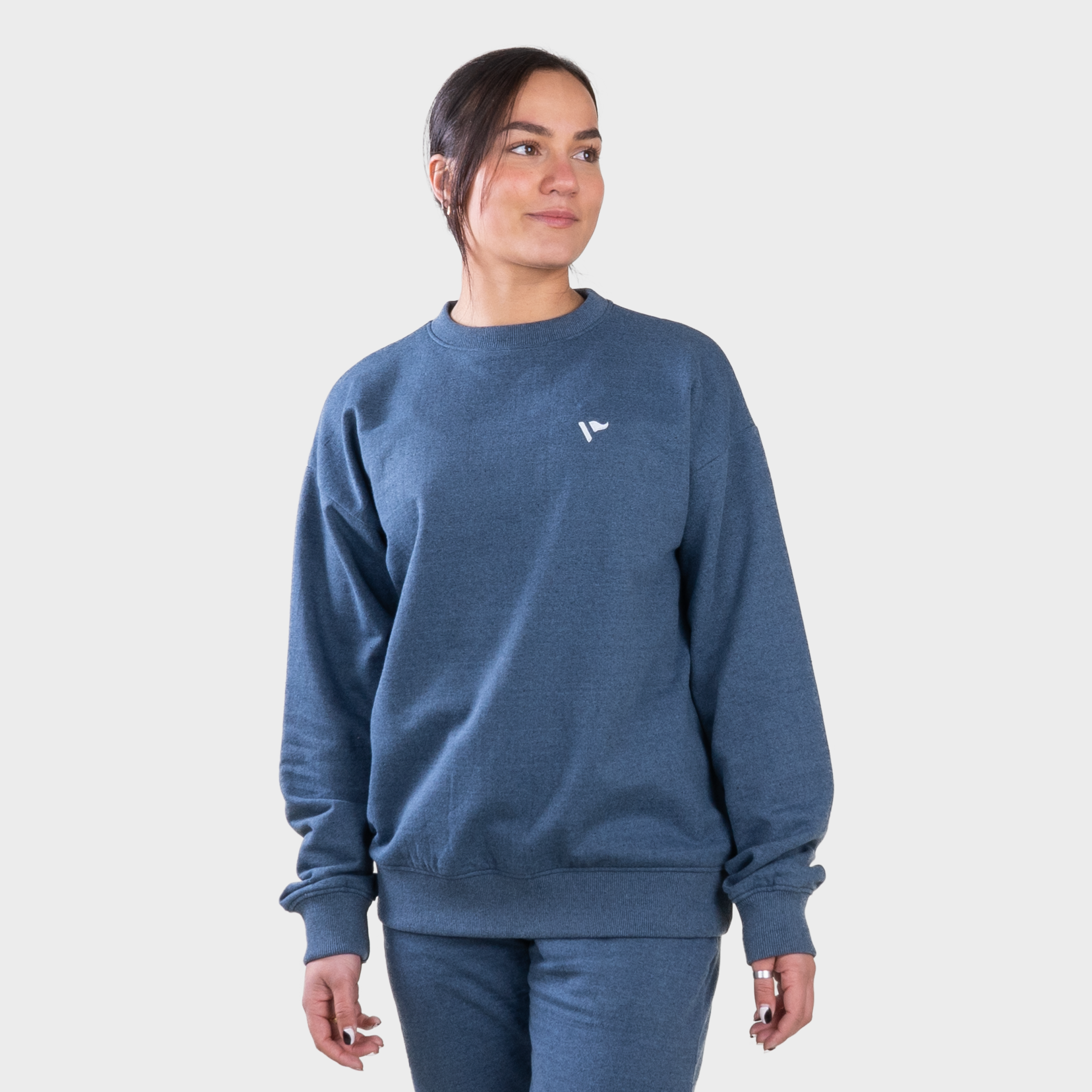 REGEN Women's Sweatshirt Denim Blue