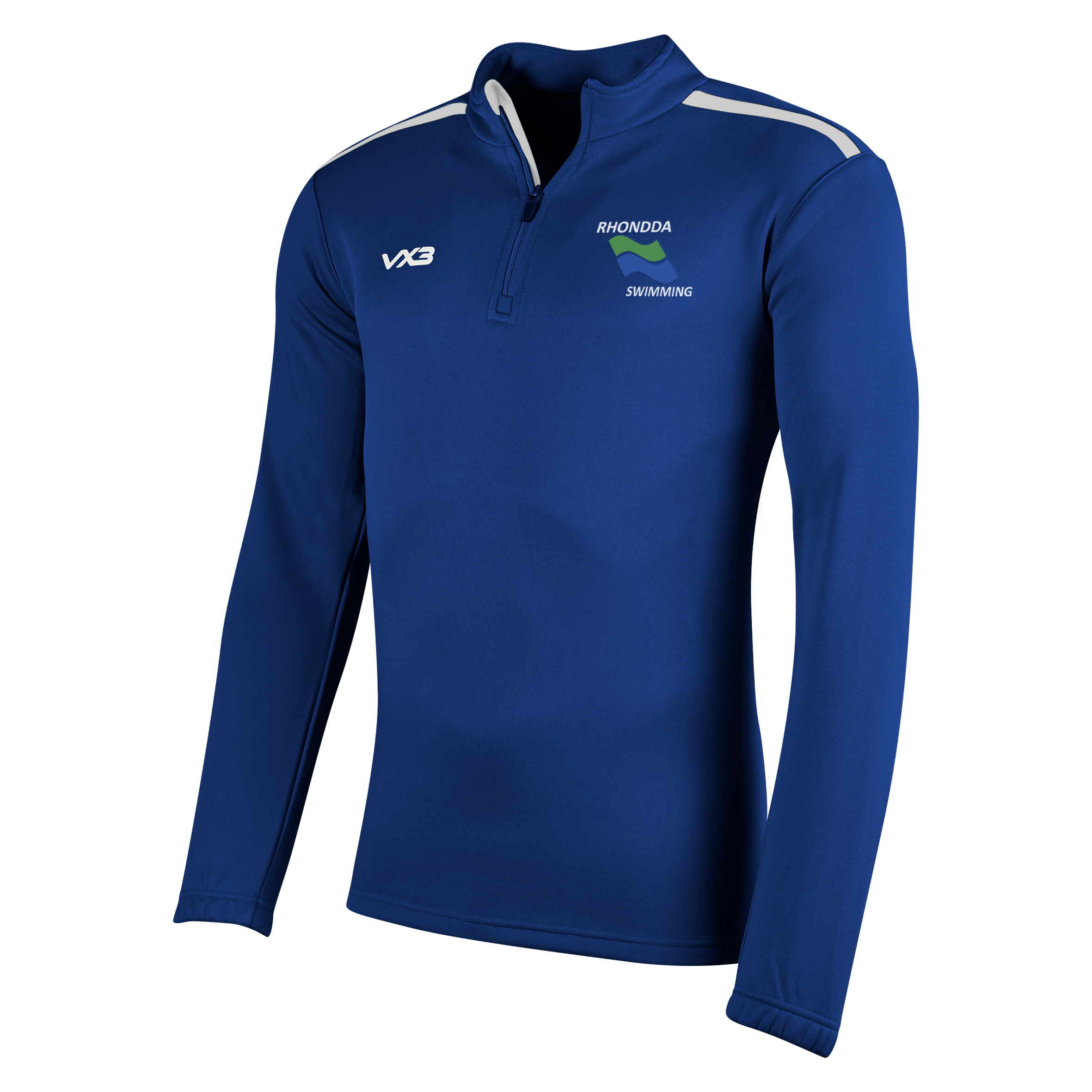 Rhondda Swimming Club Fortis Youth Quarter Zip Sweat