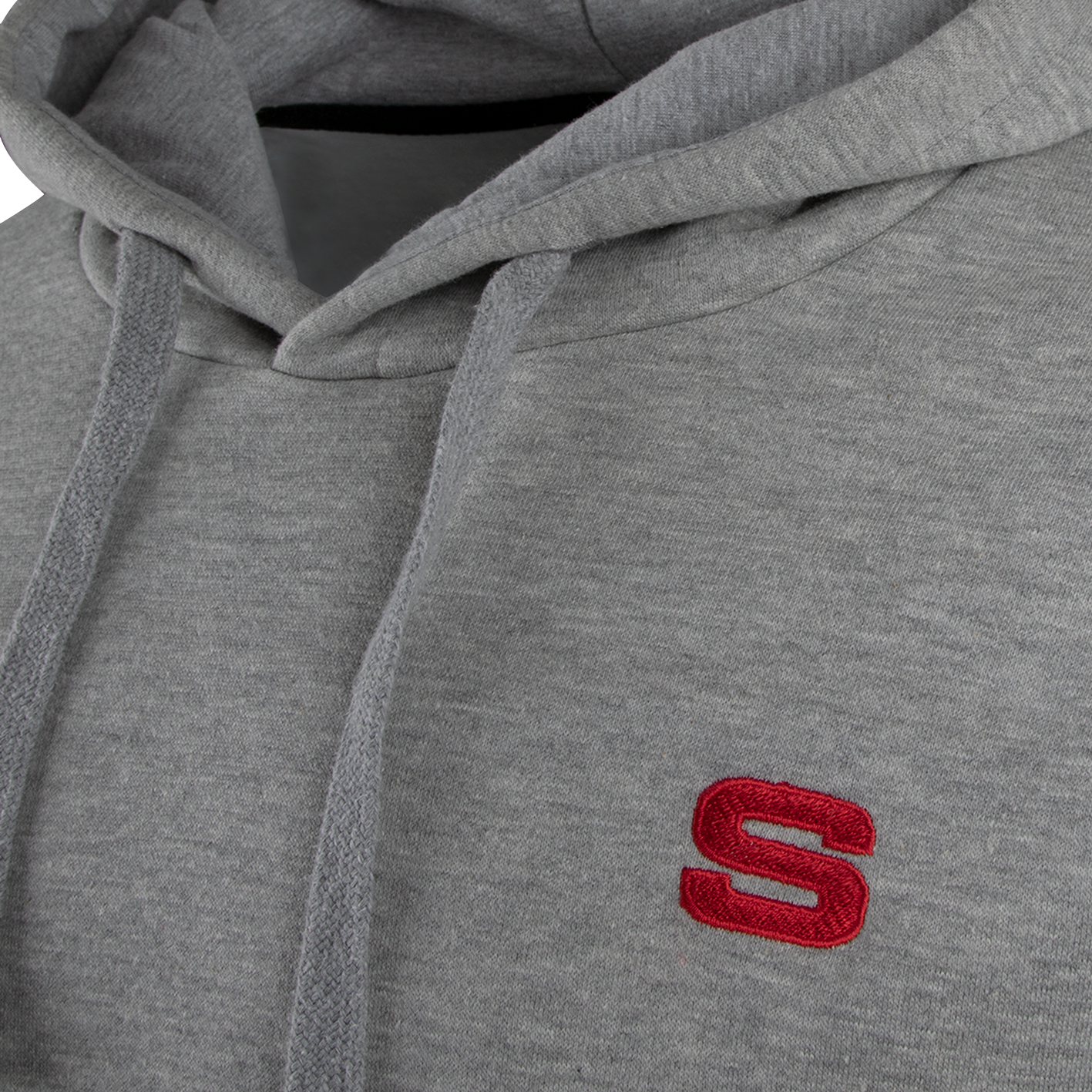 Salford Red Devils Heritage Hoody- Marl Grey