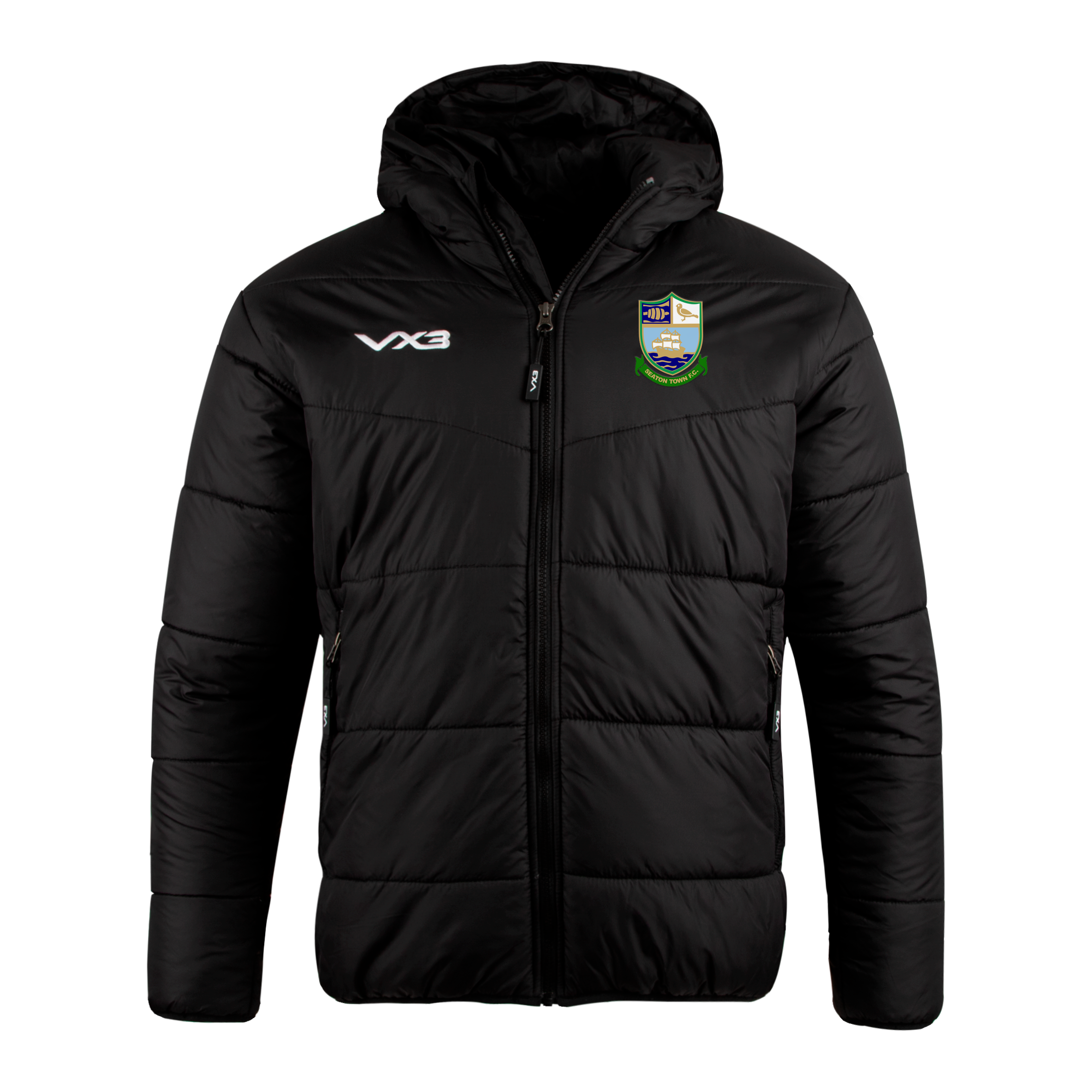 Seaton Town FC Lorica Quilted Jacket Youth