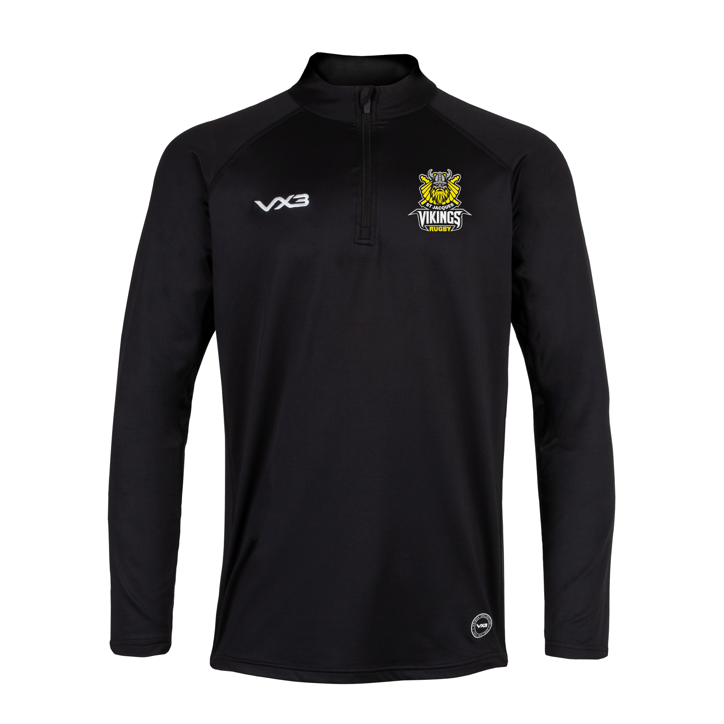 St Jacques Rugby St Jacques Vikings Rugby Primus Youth Quarter Zip – VX3