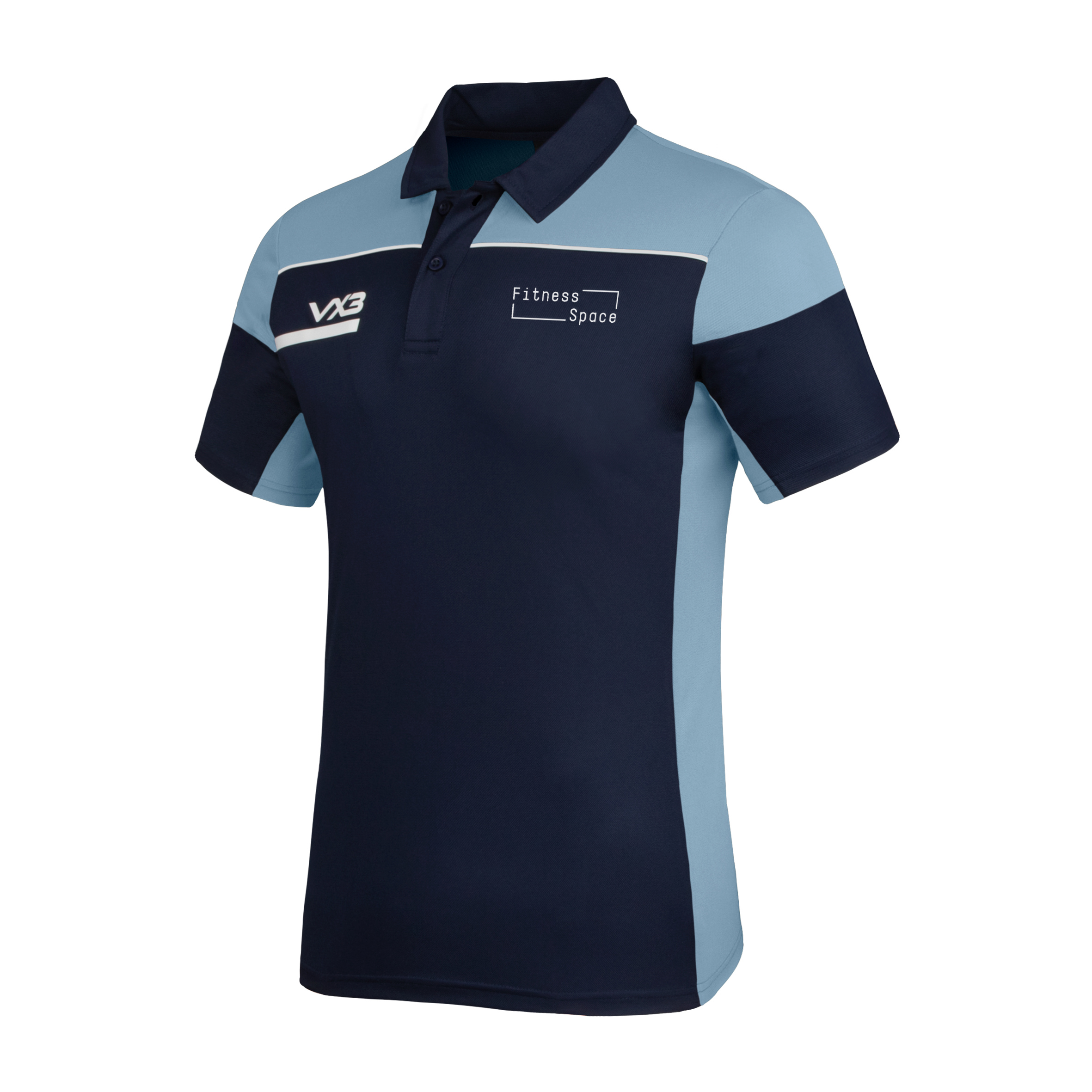 Fitness Space Norwich Opus Polo Navy/Sky