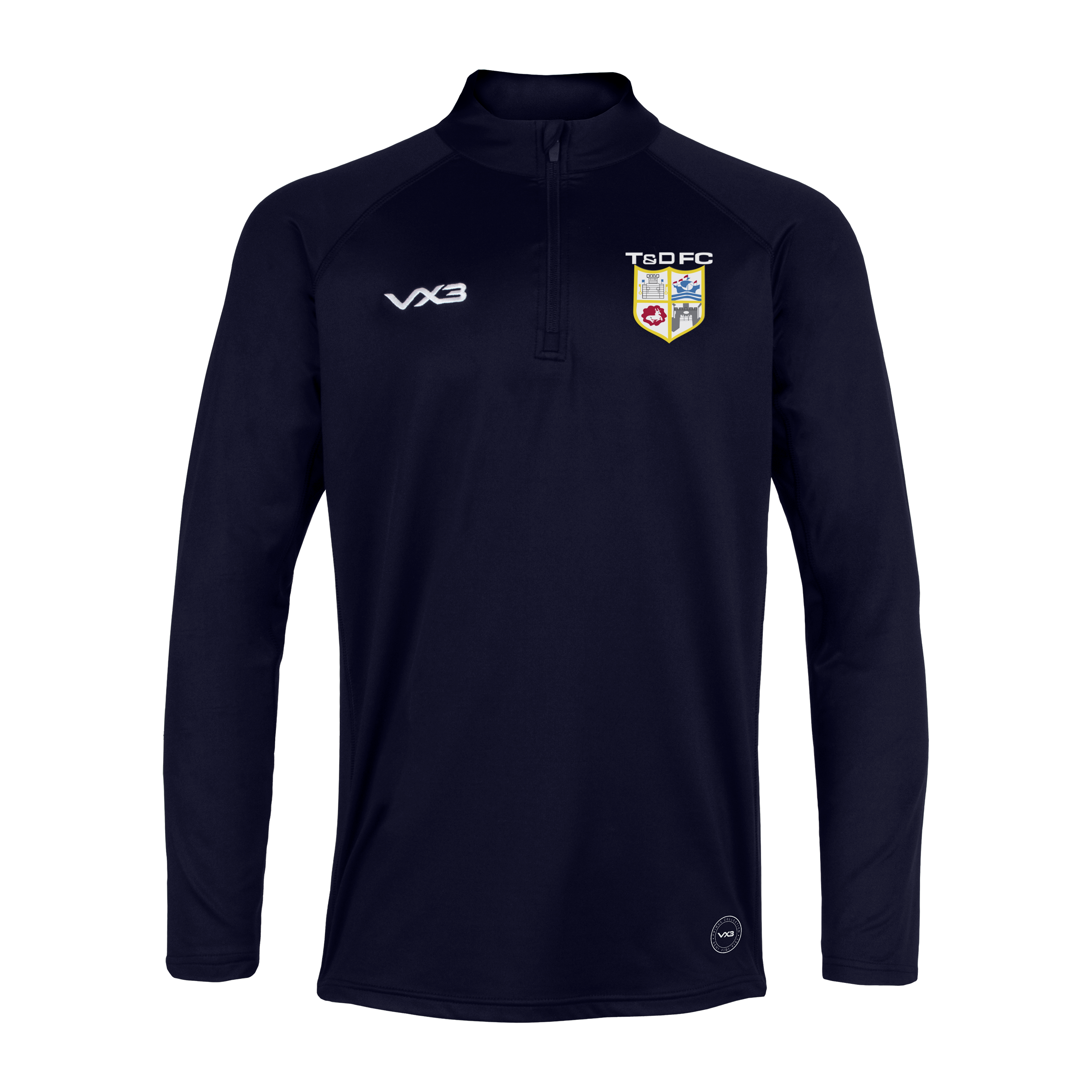 Totnes & Dartington Football Club Primus Youth Mid Layer Navy