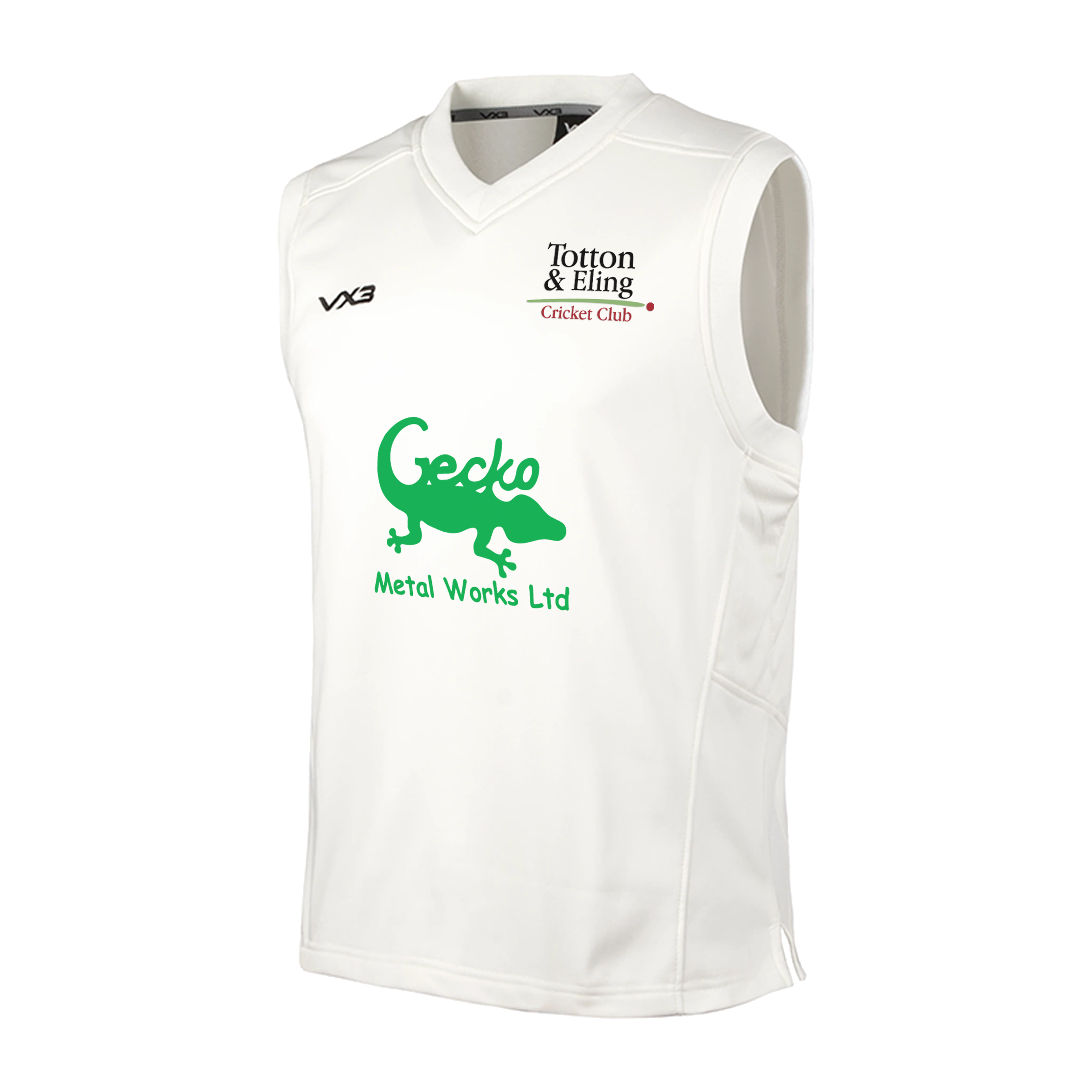 Totton and Eling Cricket Club Elite Whites Slipover