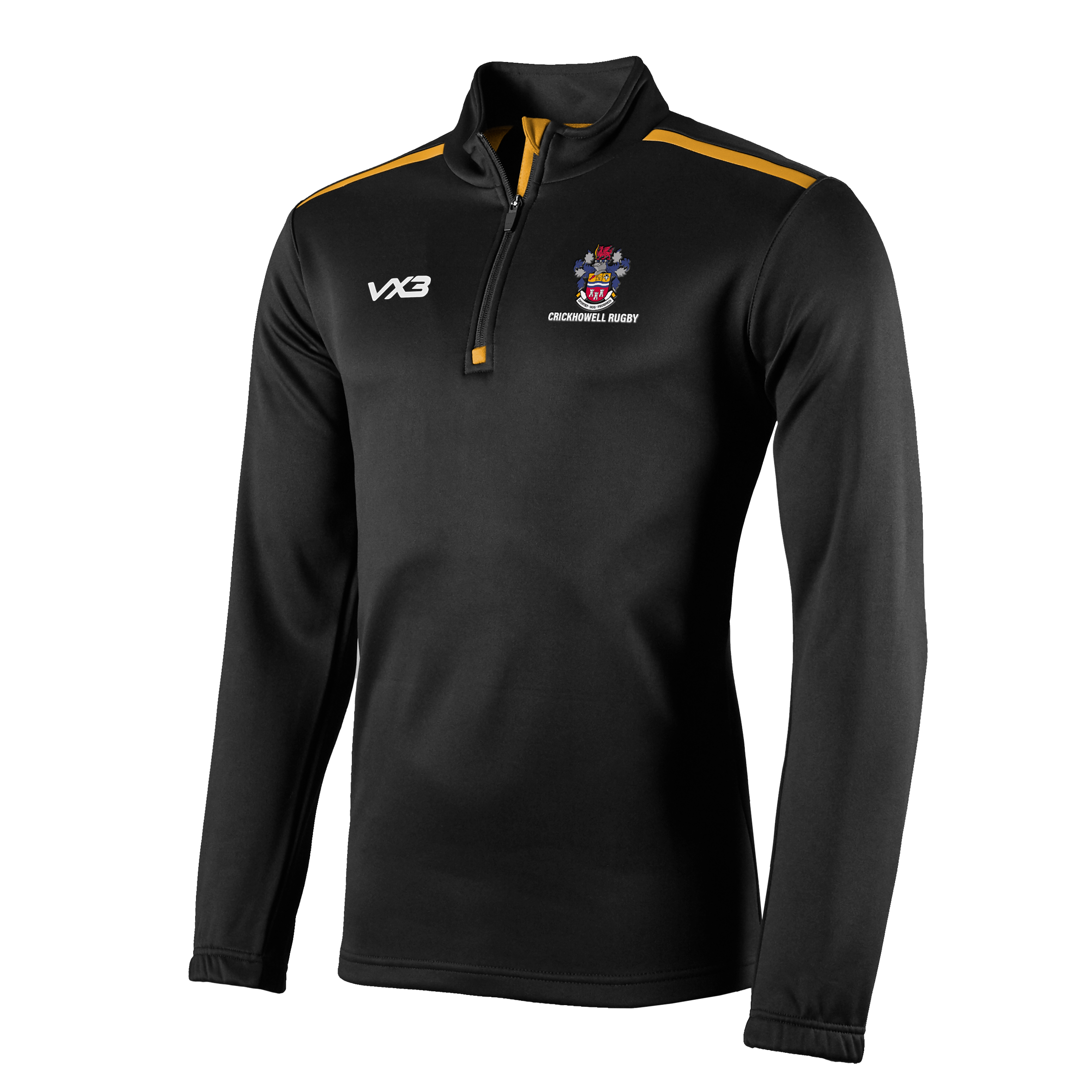 Crickhowell RFC Warriors Fortis Half Zip Sweat
