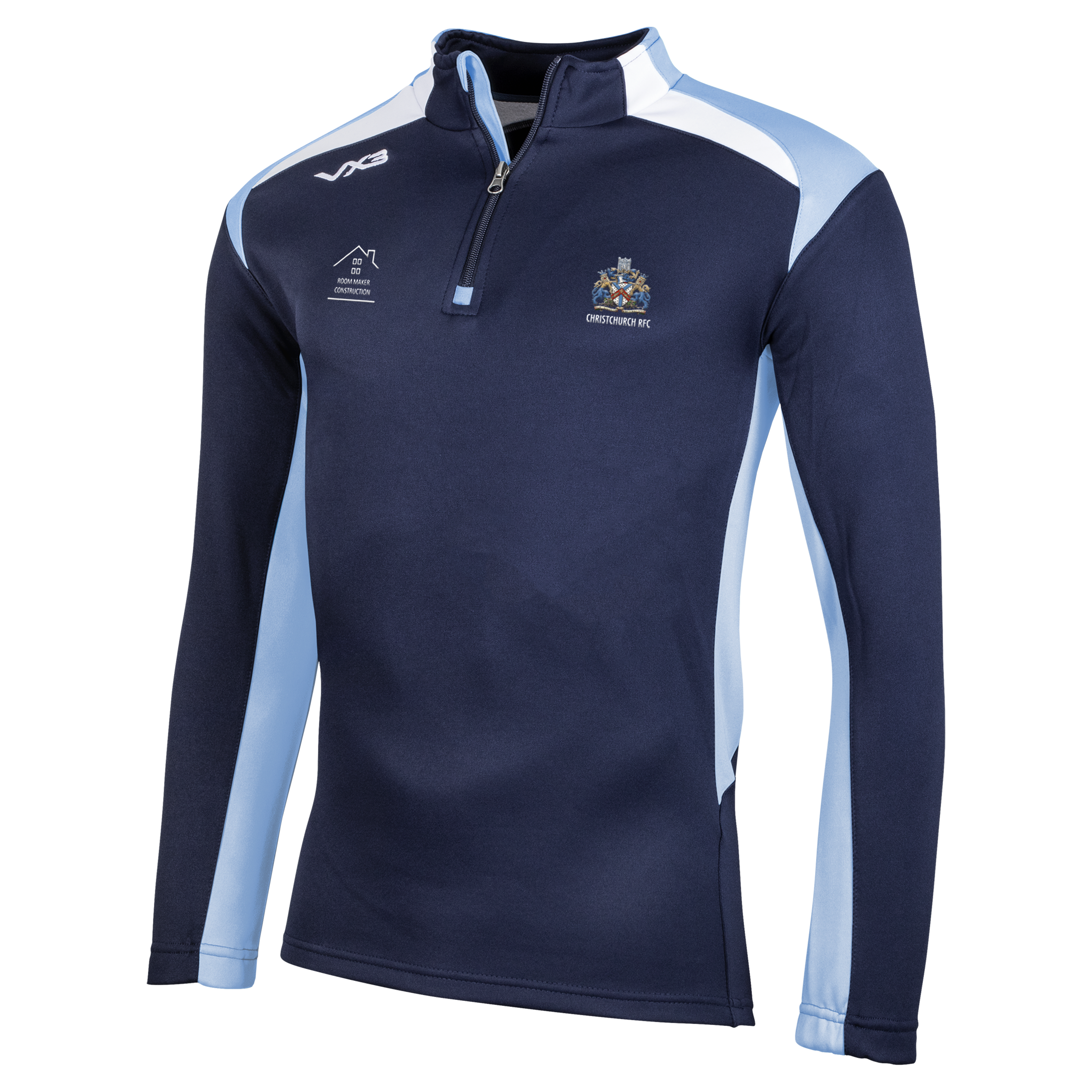 Christchurch RFC Novus Youth Half Zip Sweat