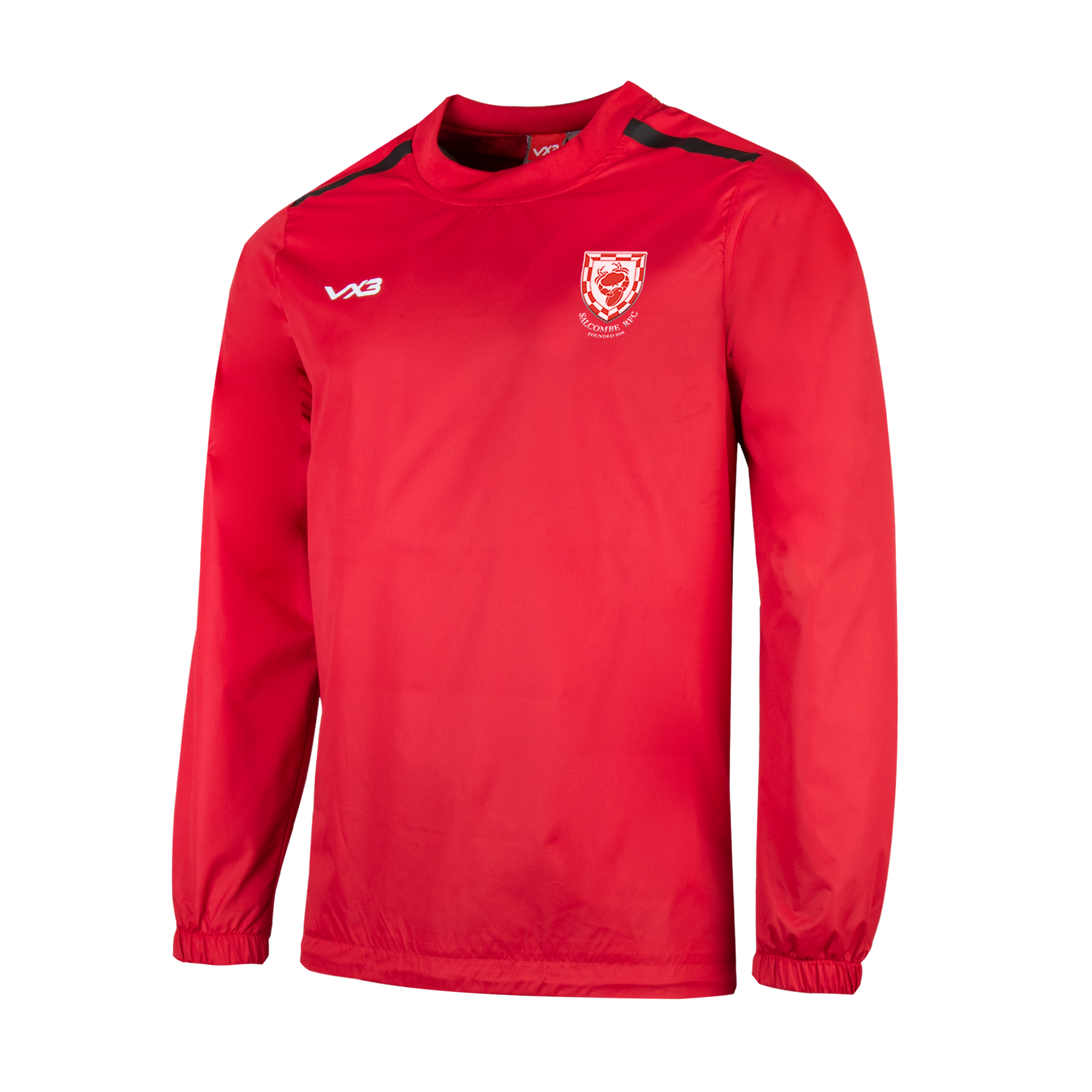 Salcombe RFC Fortis Youth Smock Red
