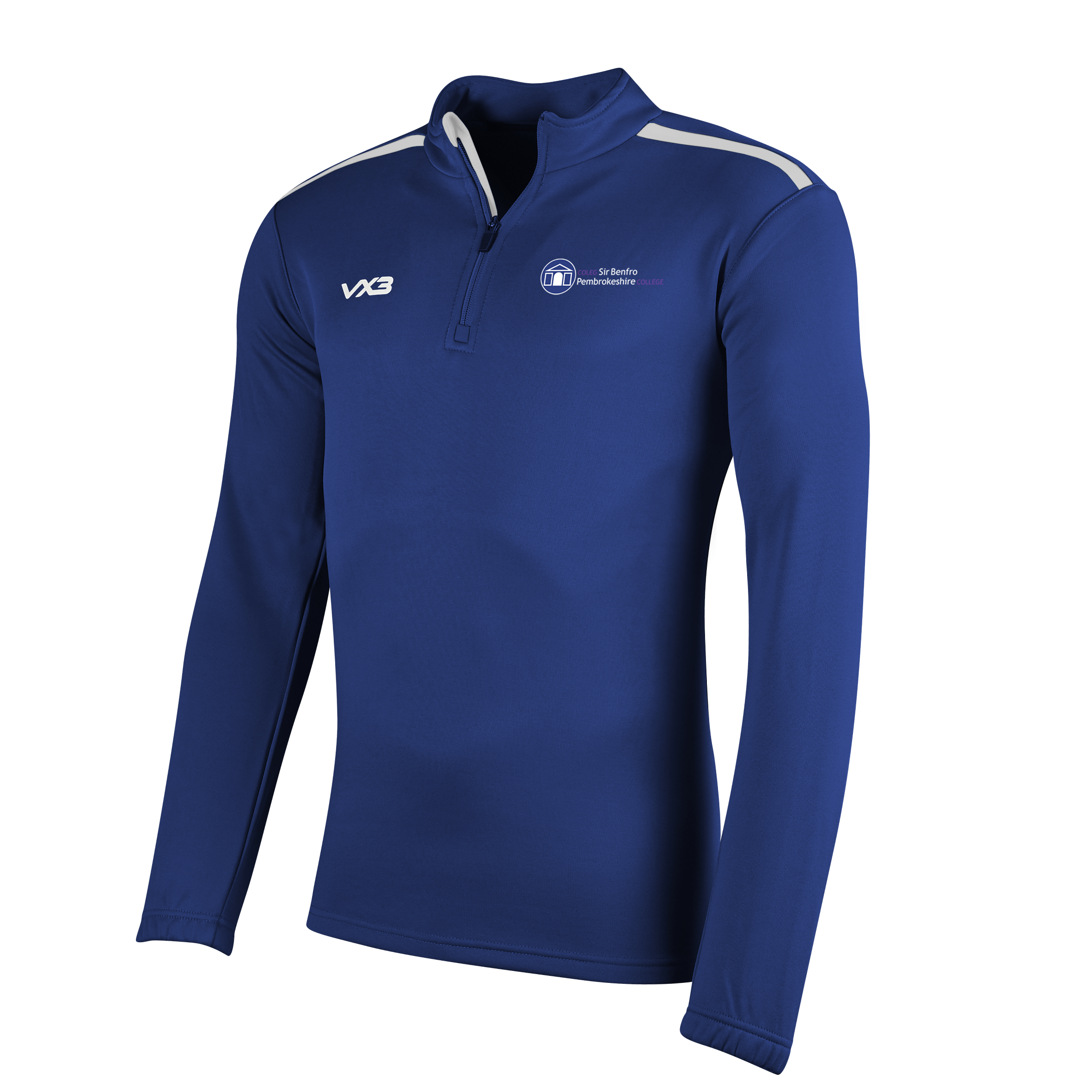 Coleg Sir Benfro Pembrokeshire College Fortis Half Zip Sweat
