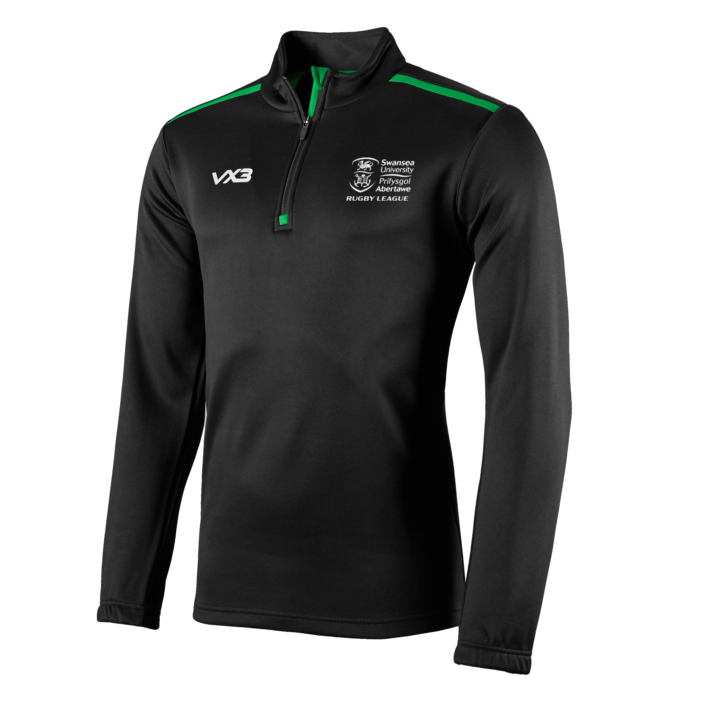 Swansea University Rugby League Fortis Half Zip Sweat