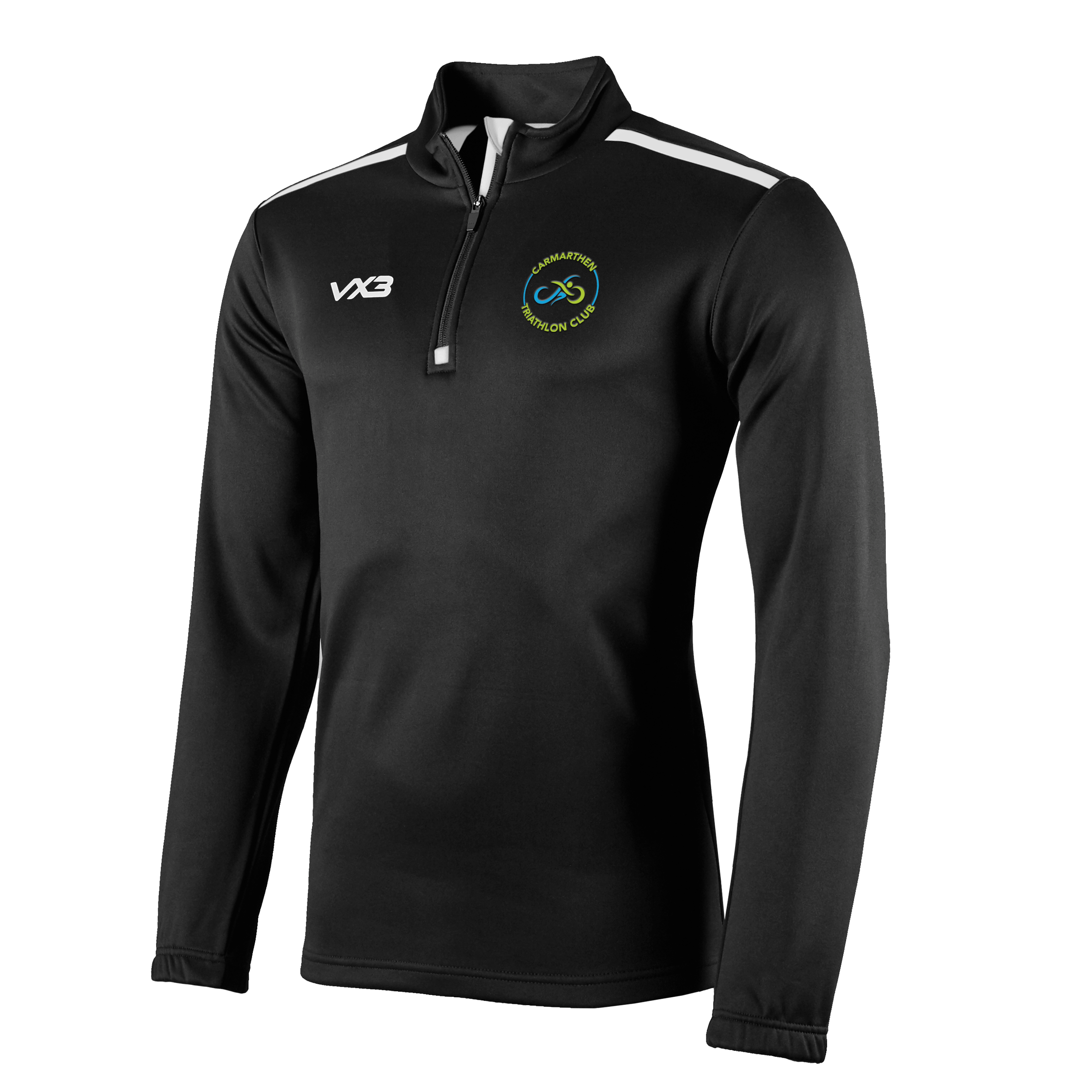 Carmarthen Triathlon Club Fortis Youth Half Zip Sweat