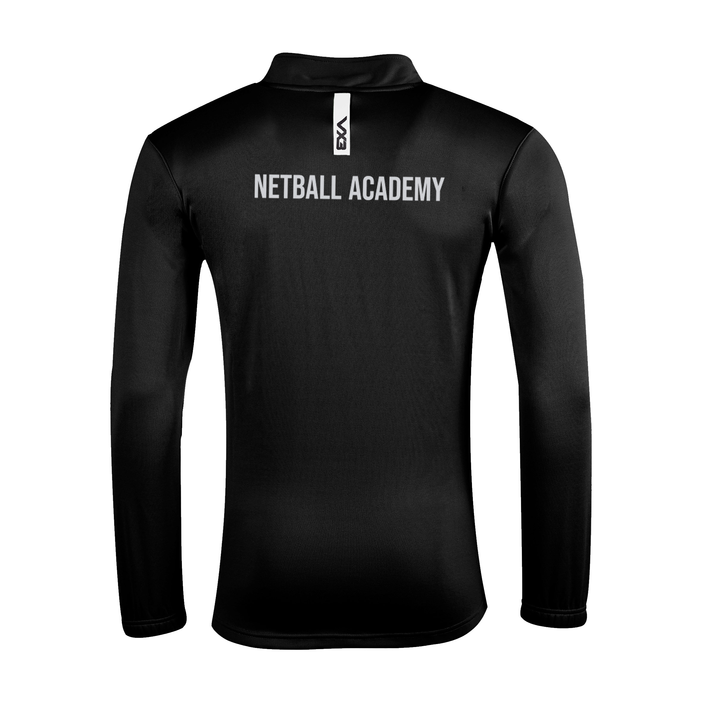 South Devon College Netball Fortis Half Zip Sweat